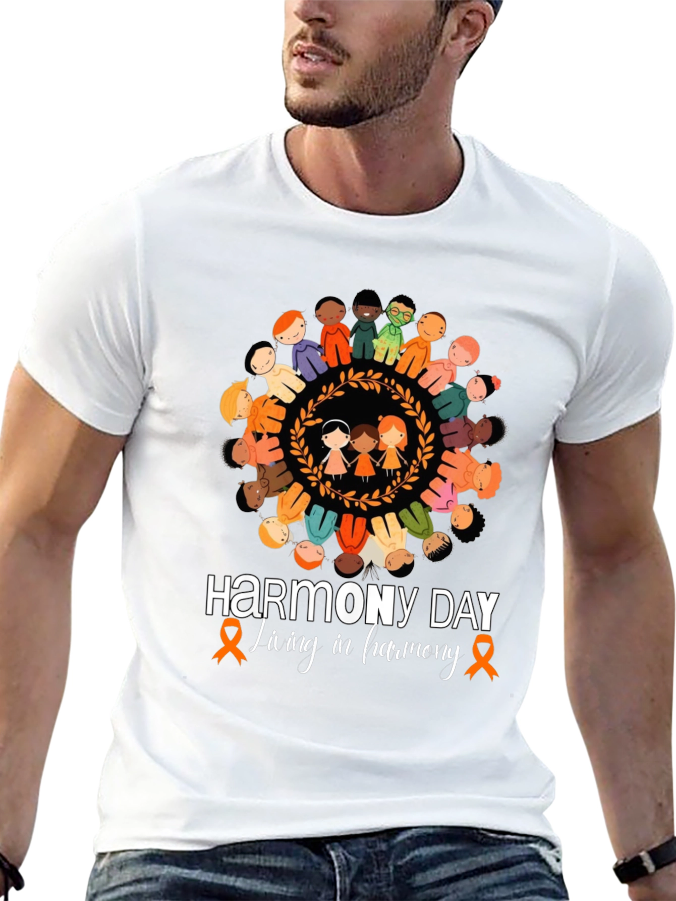 Harmony Day T-Shirt Living in Harmony