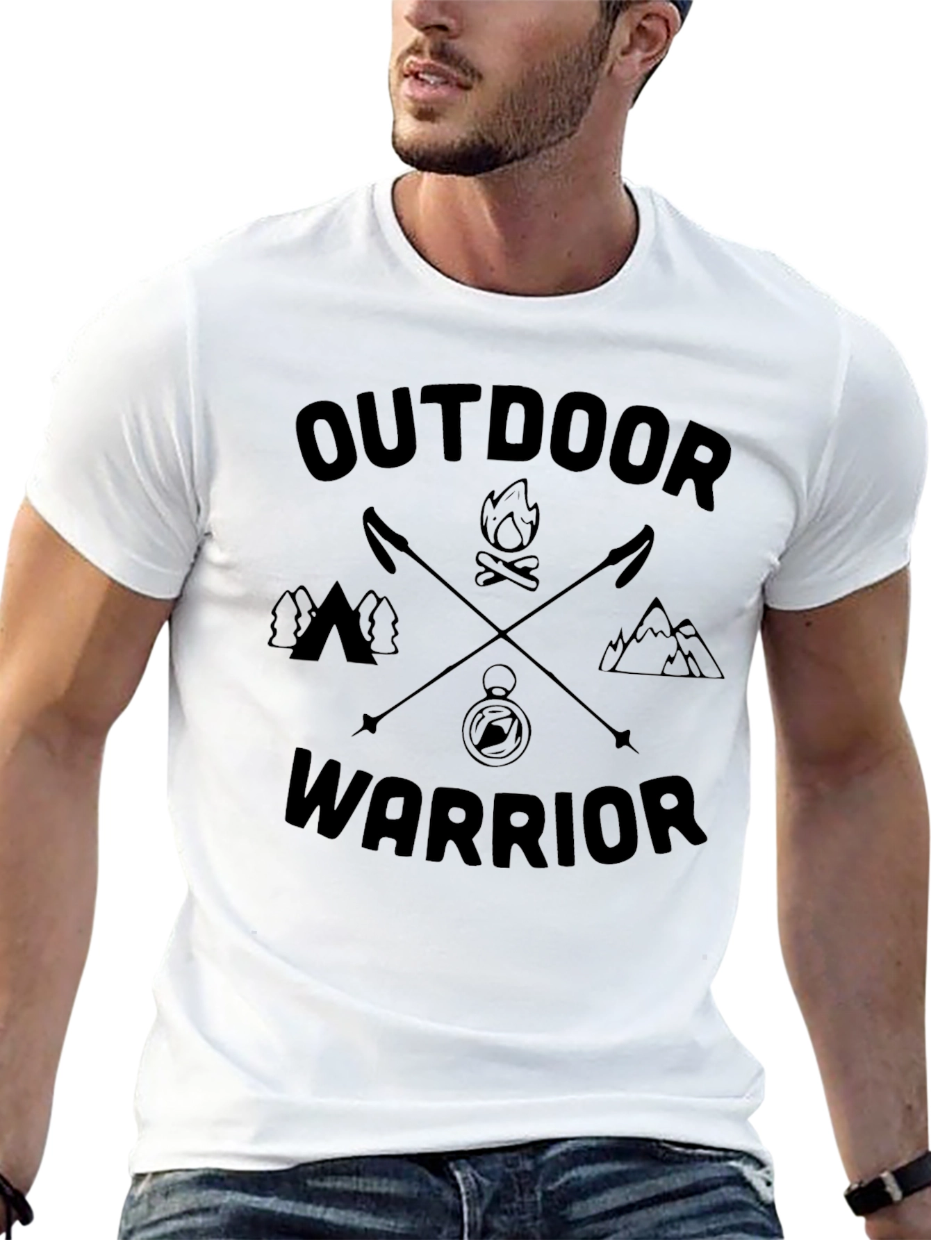 Outdoor Warrior Graphic T-Shirt