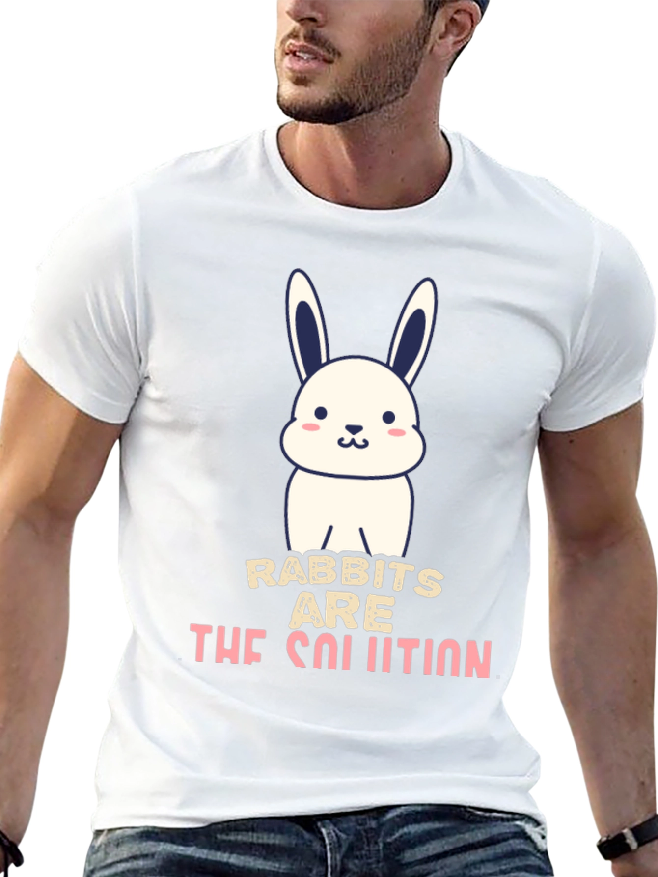 Rabbits Are The Solution T-Shirt
