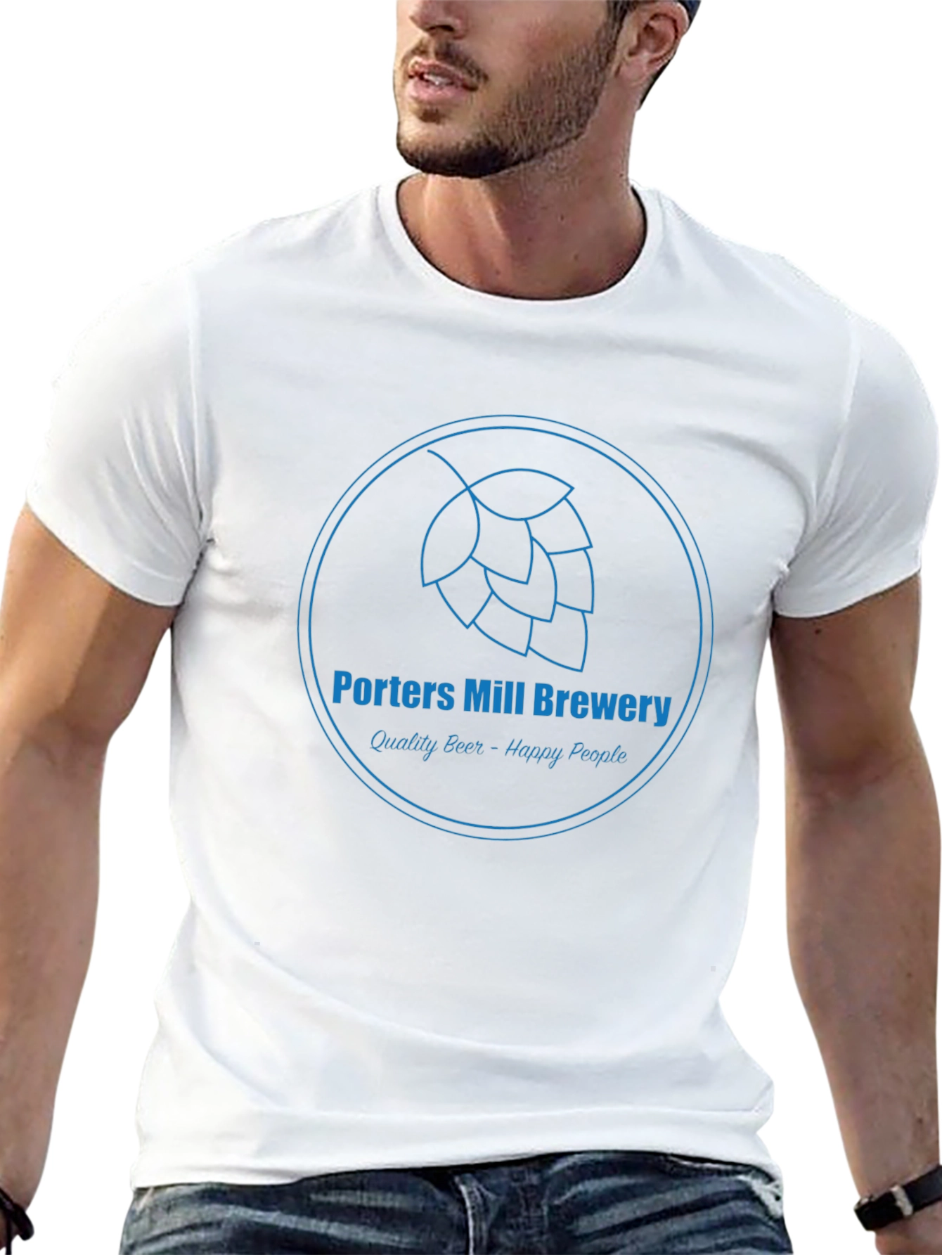 Porters Mill Brewery Graphic T-Shirt