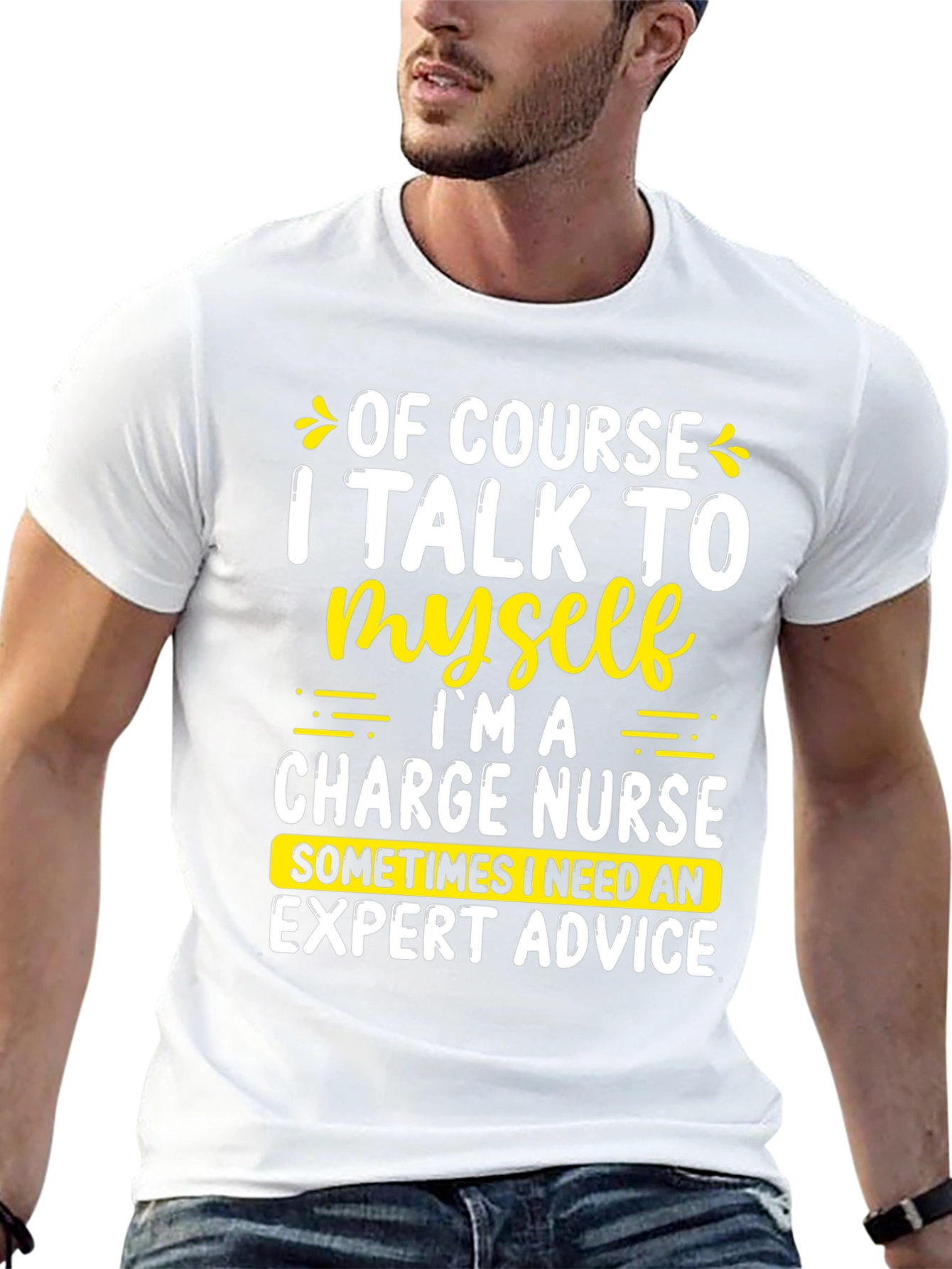 Charge Nurse T-Shirt - Expert Advice Humor