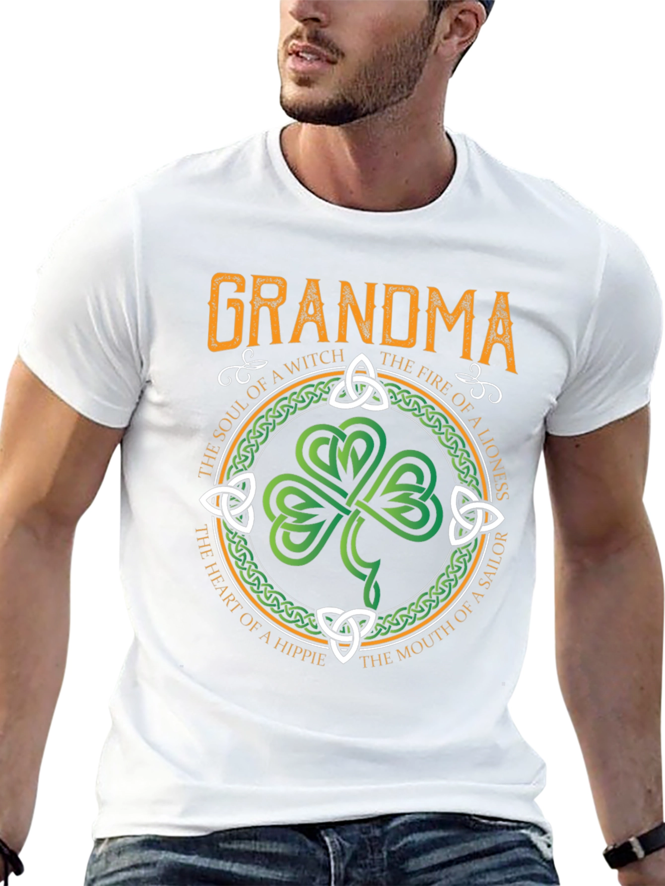 Grandma Lucky Shamrock T-Shirt