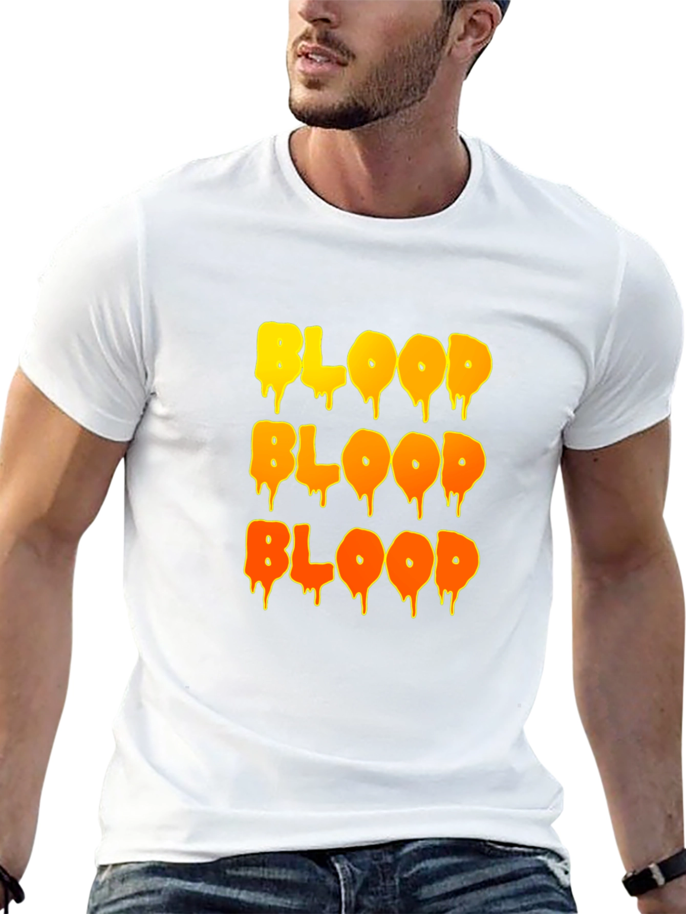 Dripping Blood T-Shirt - Halloween Horror Tee