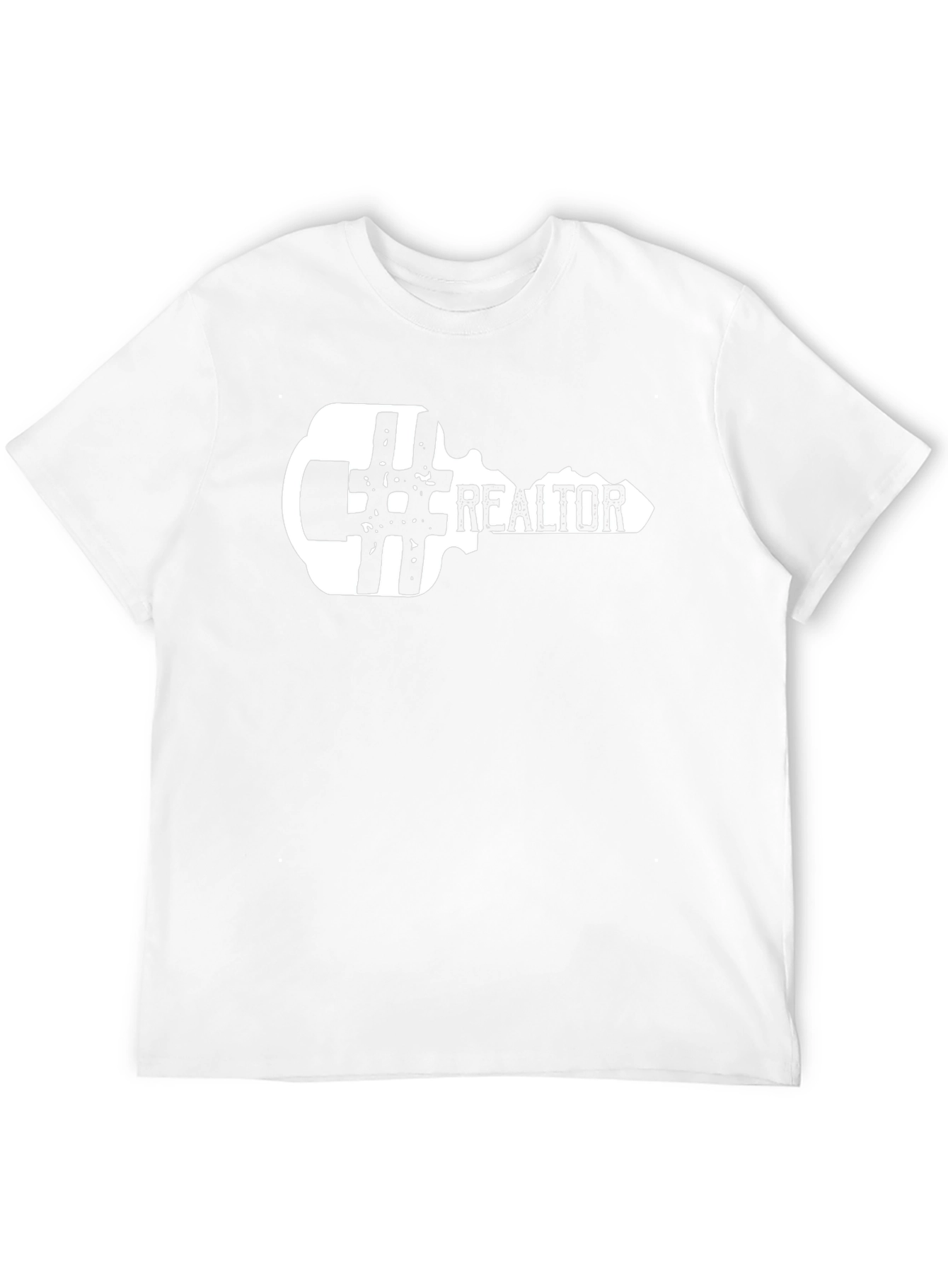 Realtor Key Graphic T-Shirt - Black
