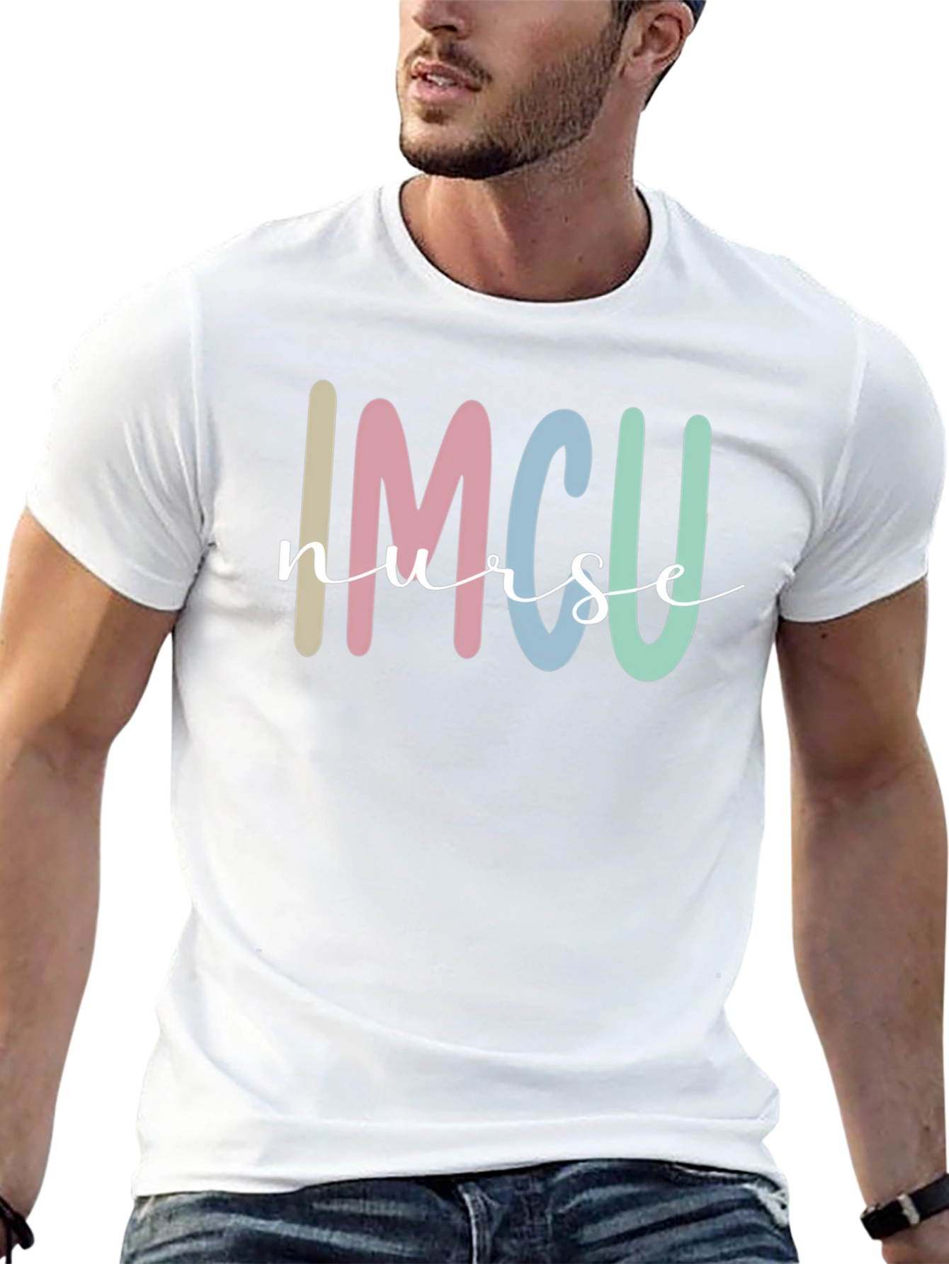 IMCU Nurse Graphic T-Shirt - Black