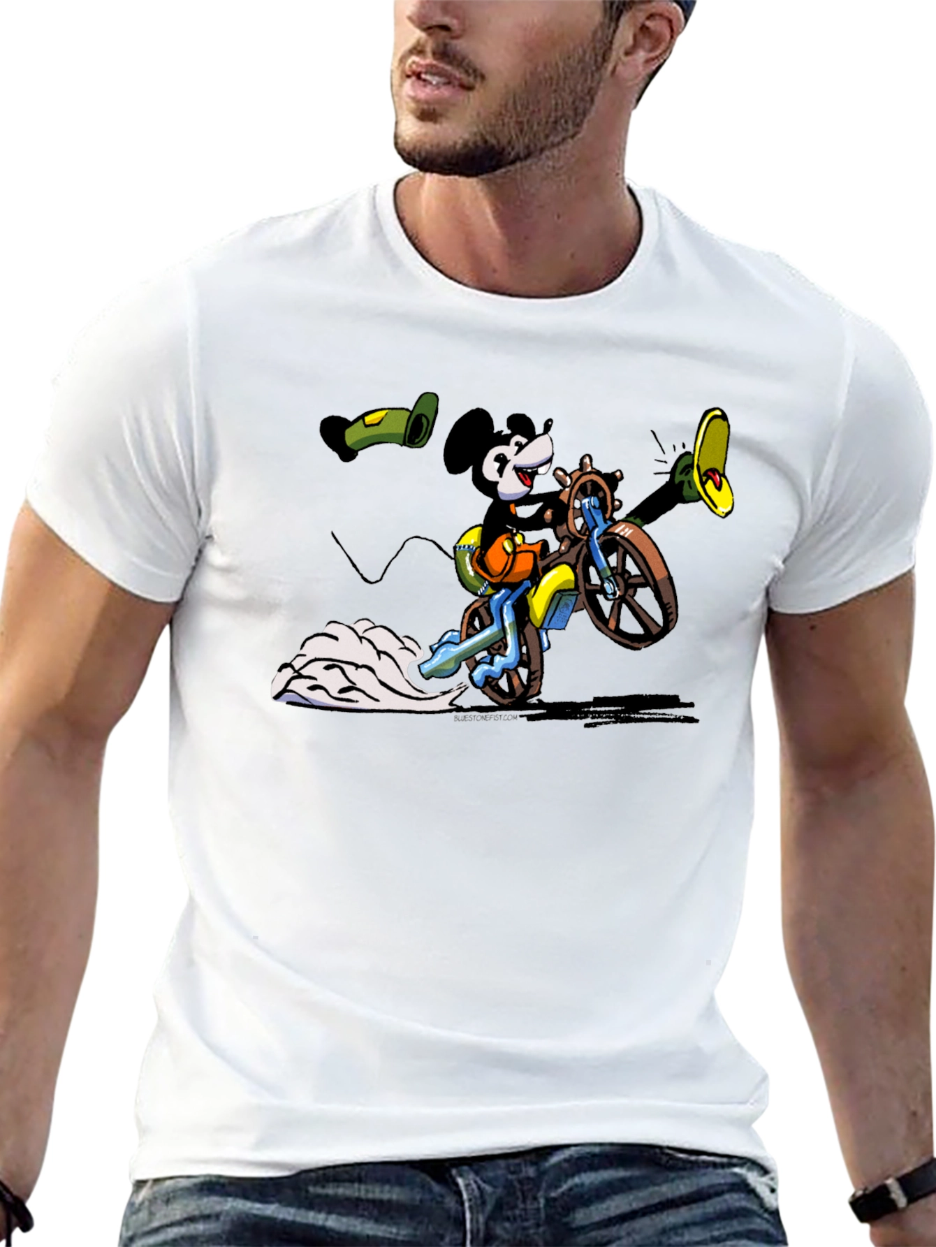 Mickey Mouse Motorcycle T-Shirt