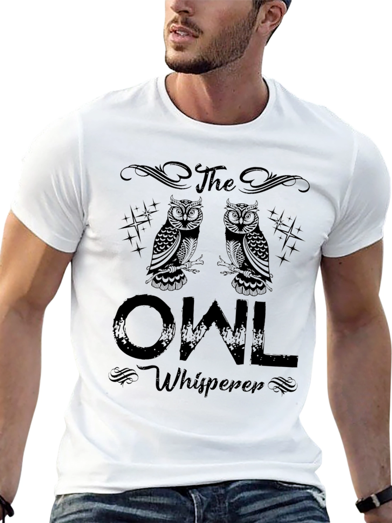 The Owl Whisperer Graphic T-Shirt