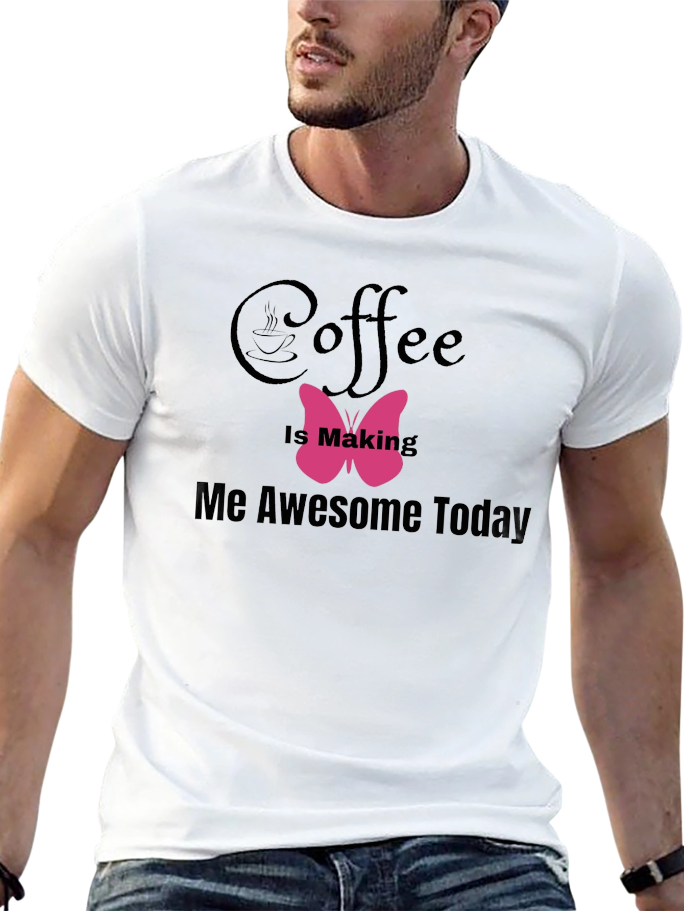 Coffee Makes Me Awesome T-Shirt