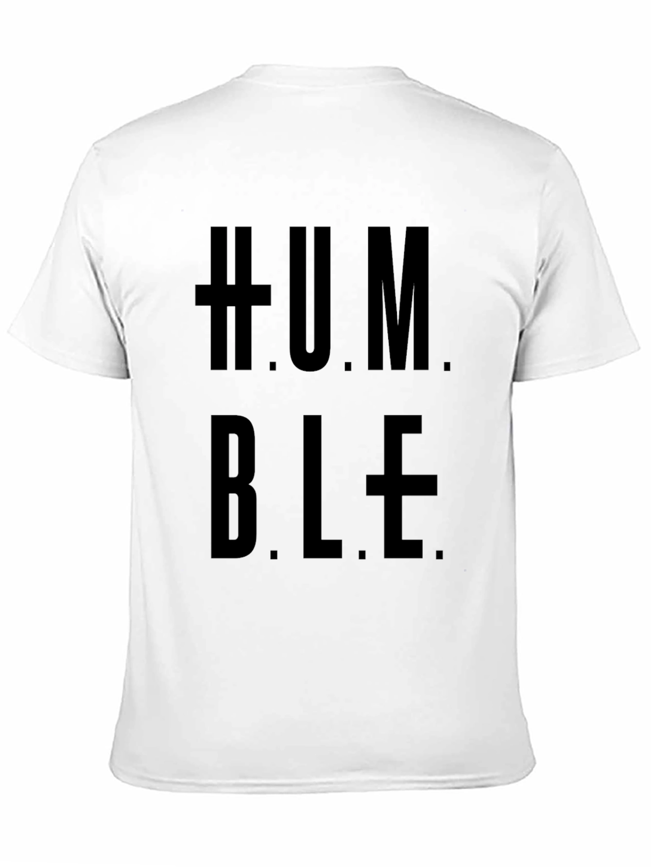 Humble Graphic Print Black T-Shirt