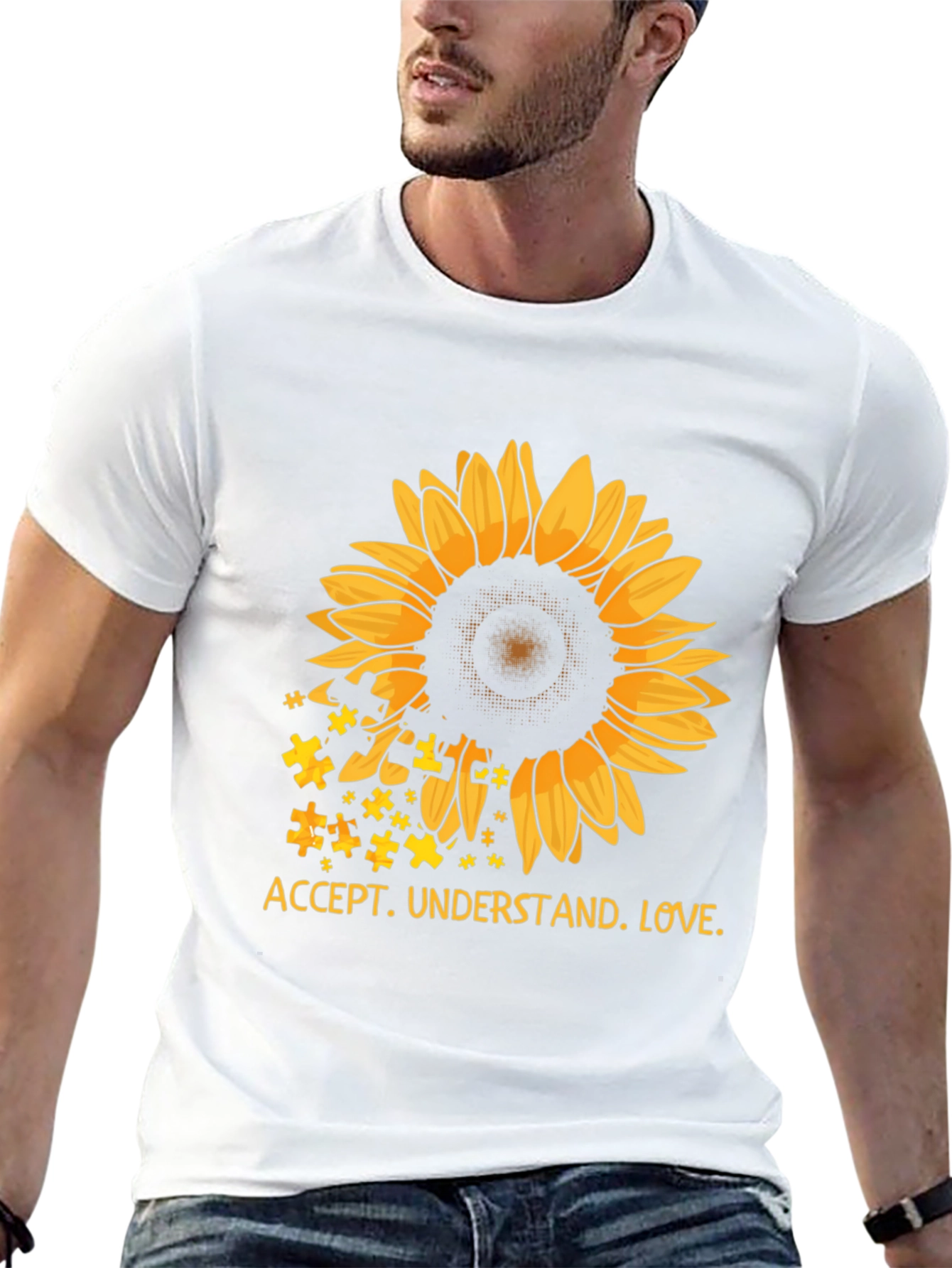 Sunflower Autism Awareness T-Shirt