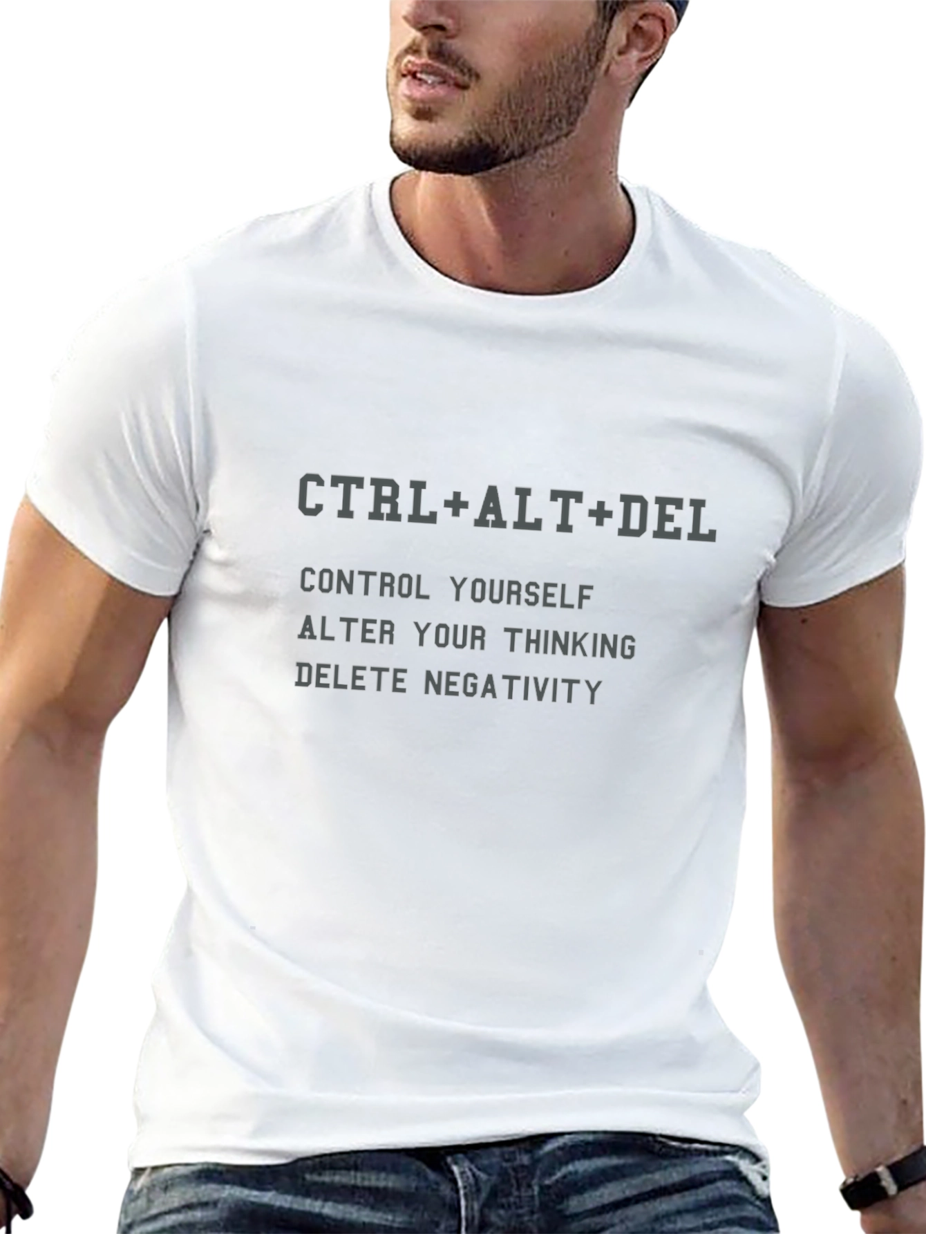 CTRL+ALT+DEL Motivational T-Shirt