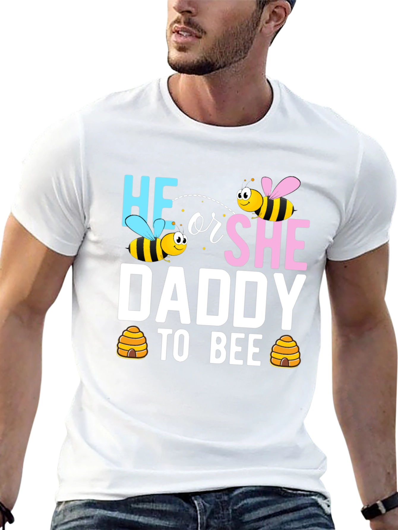 He or She Daddy to Bee T-Shirt