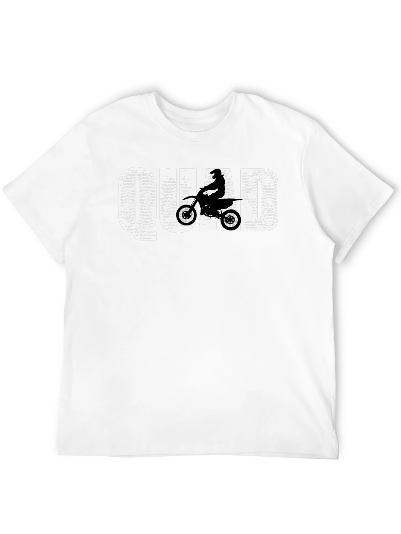 Quad Bike Rider T-Shirt - Black