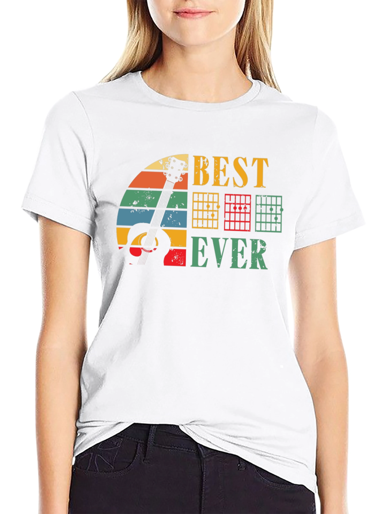 Best Guitar Ever T-Shirt - Retro Music Tee