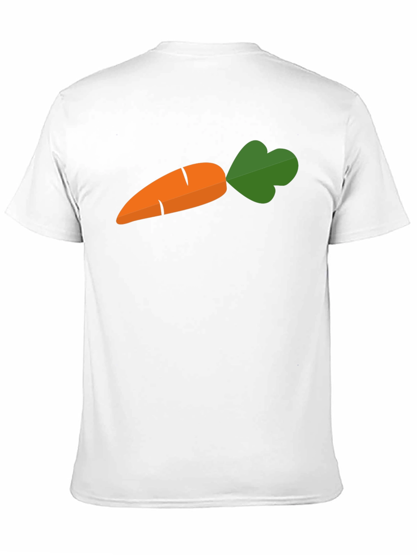 Carrot Graphic T-Shirt - Unisex Black Cotton Tee