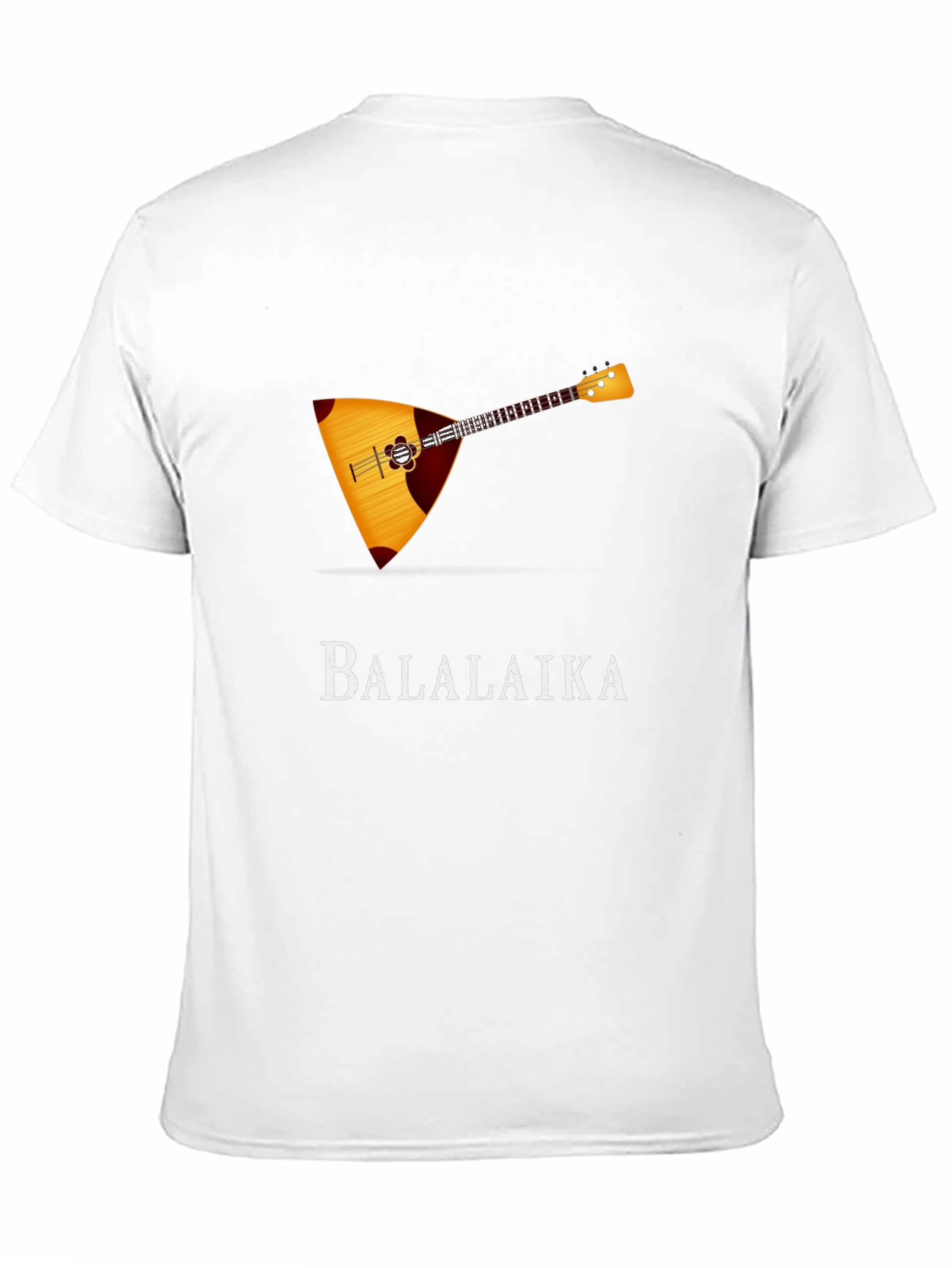 Balalaika Graphic Tee - Musical Instrument T-Shirt