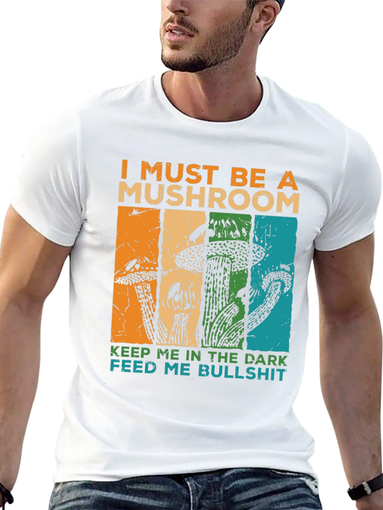 Mushroom Graphic Tee - Keep Me in the Dark