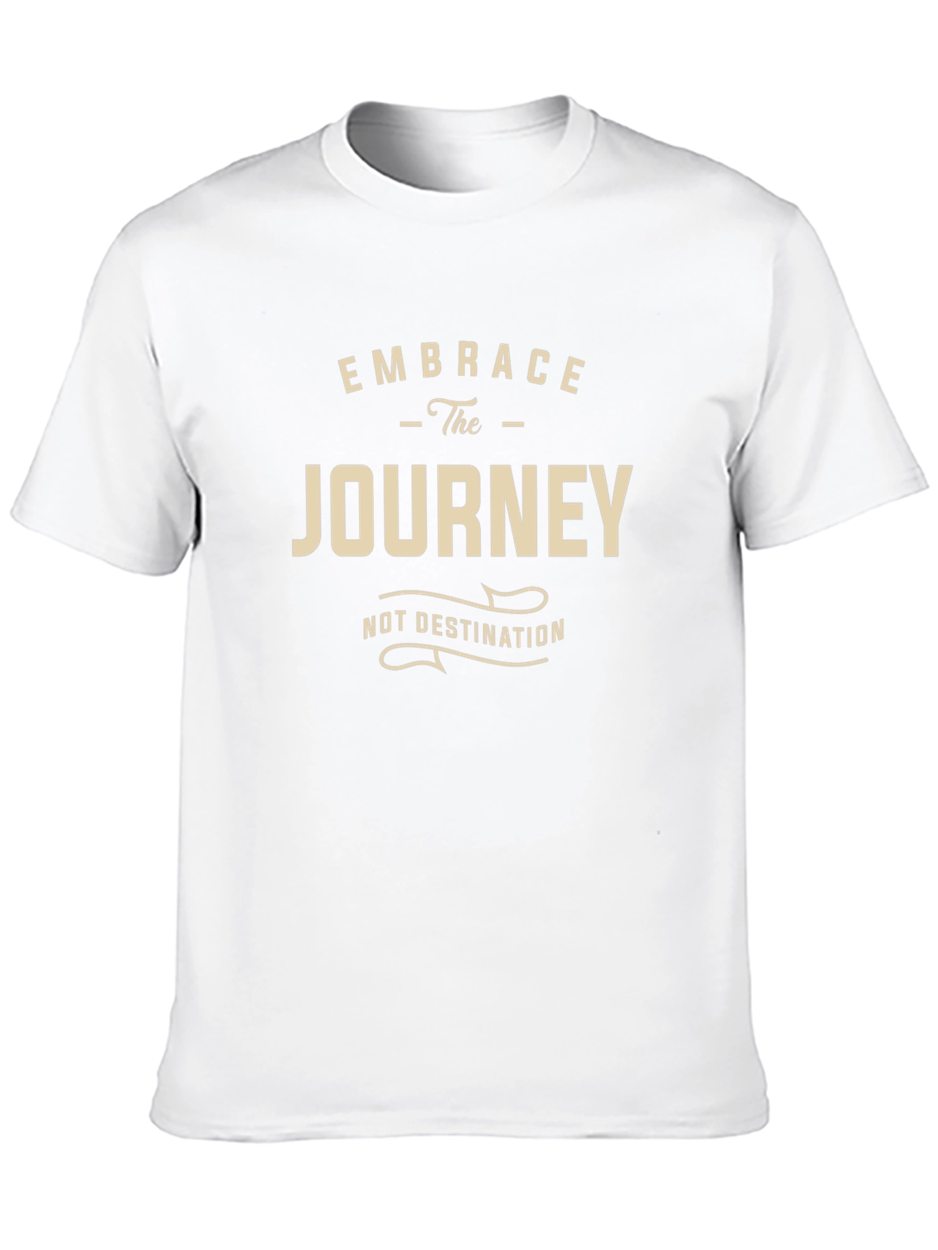Embrace the Journey Graphic Tee - Black