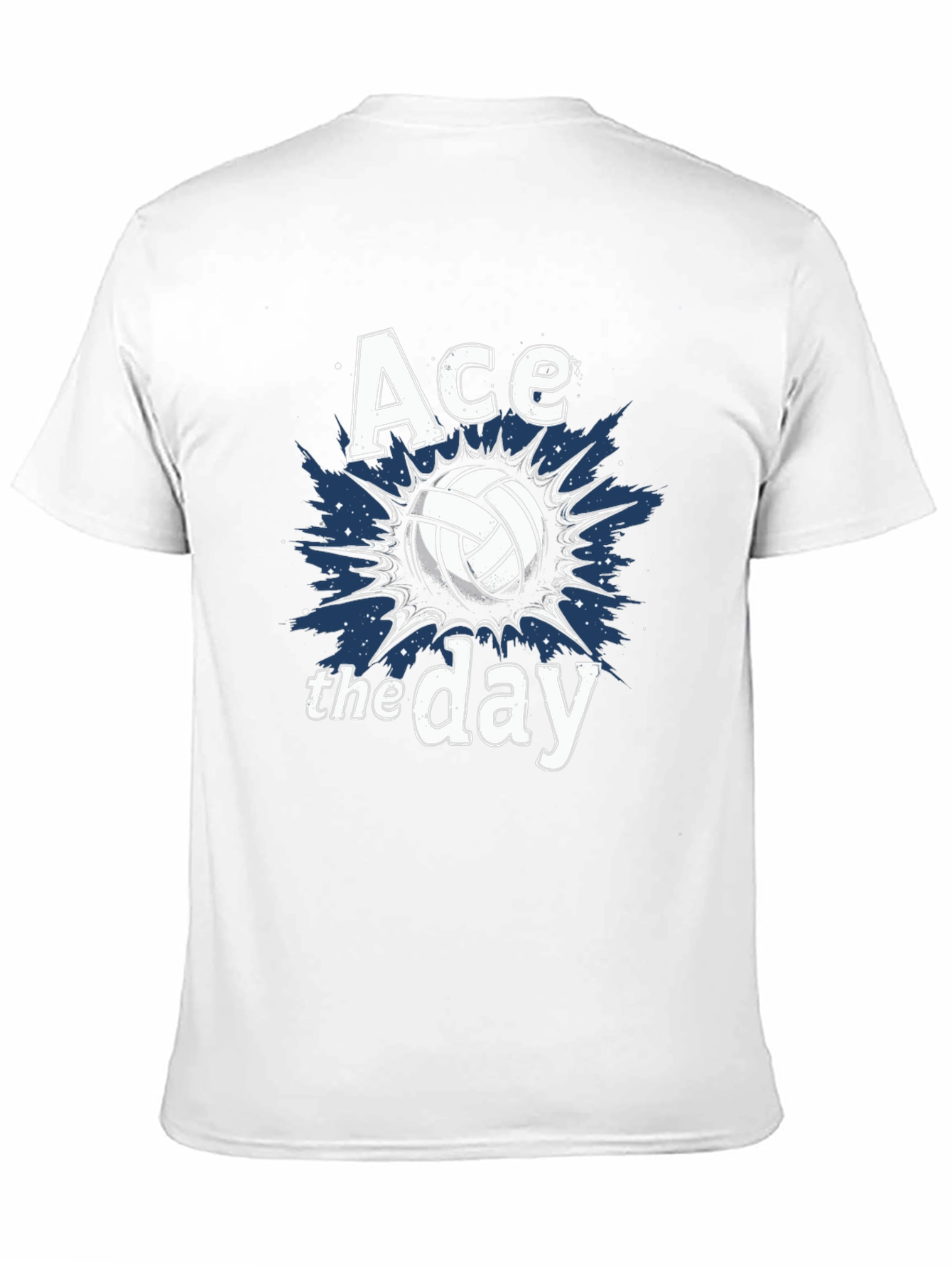 Ace the Day Volleyball Graphic T-Shirt
