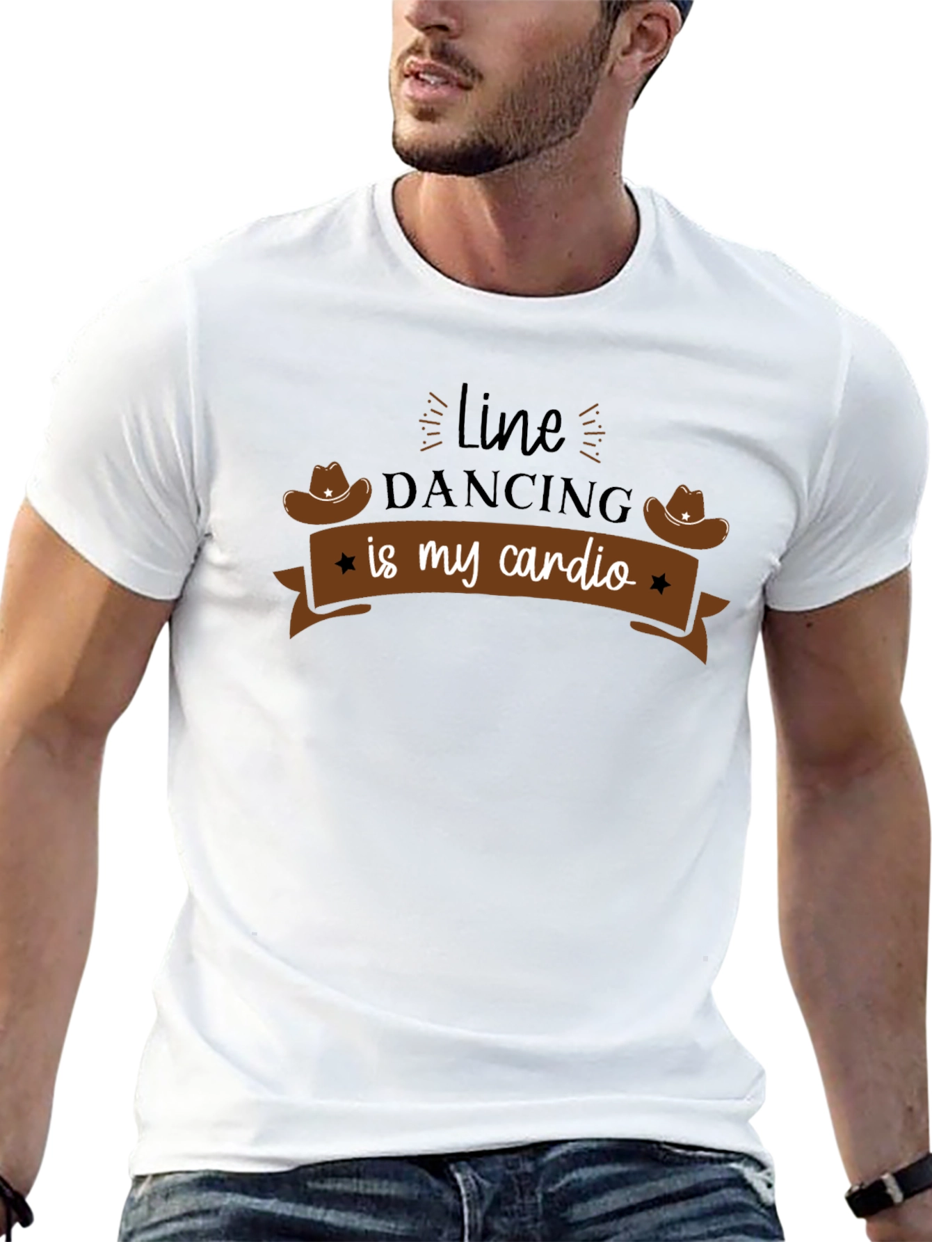 Line Dancing is My Cardio Graphic Tee
