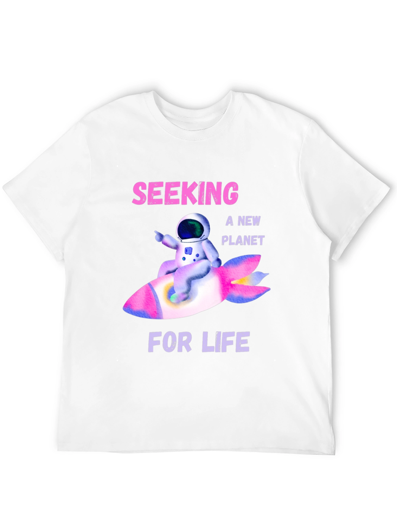 Seeking a New Planet Graphic T-Shirt