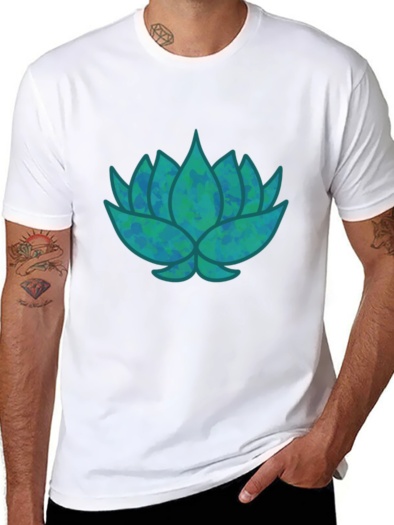 Lotus Graphic Tee
