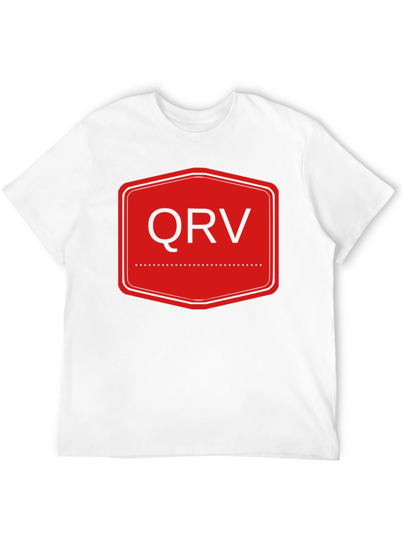 QVR Graphic Tee - Mens Casual Black T-Shirt