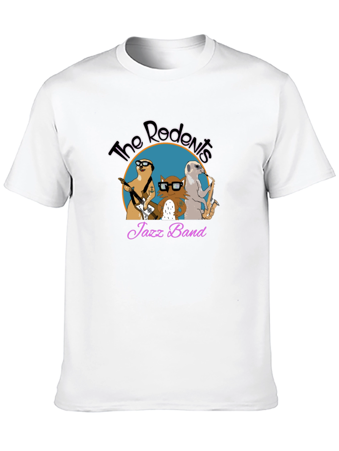 The Rodents Jazz Band Black T-Shirt