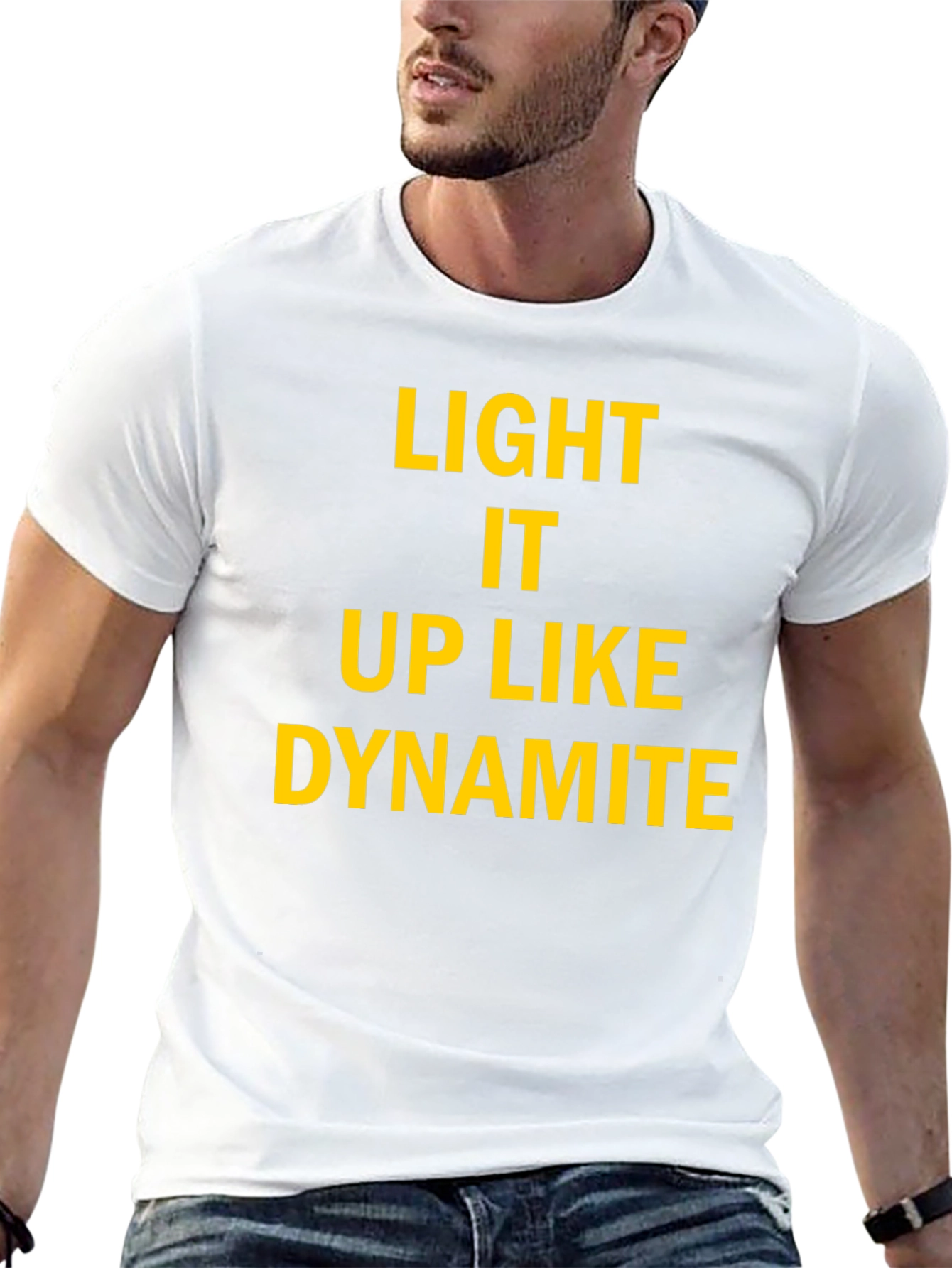 Light It Up Like Dynamite Black T-Shirt