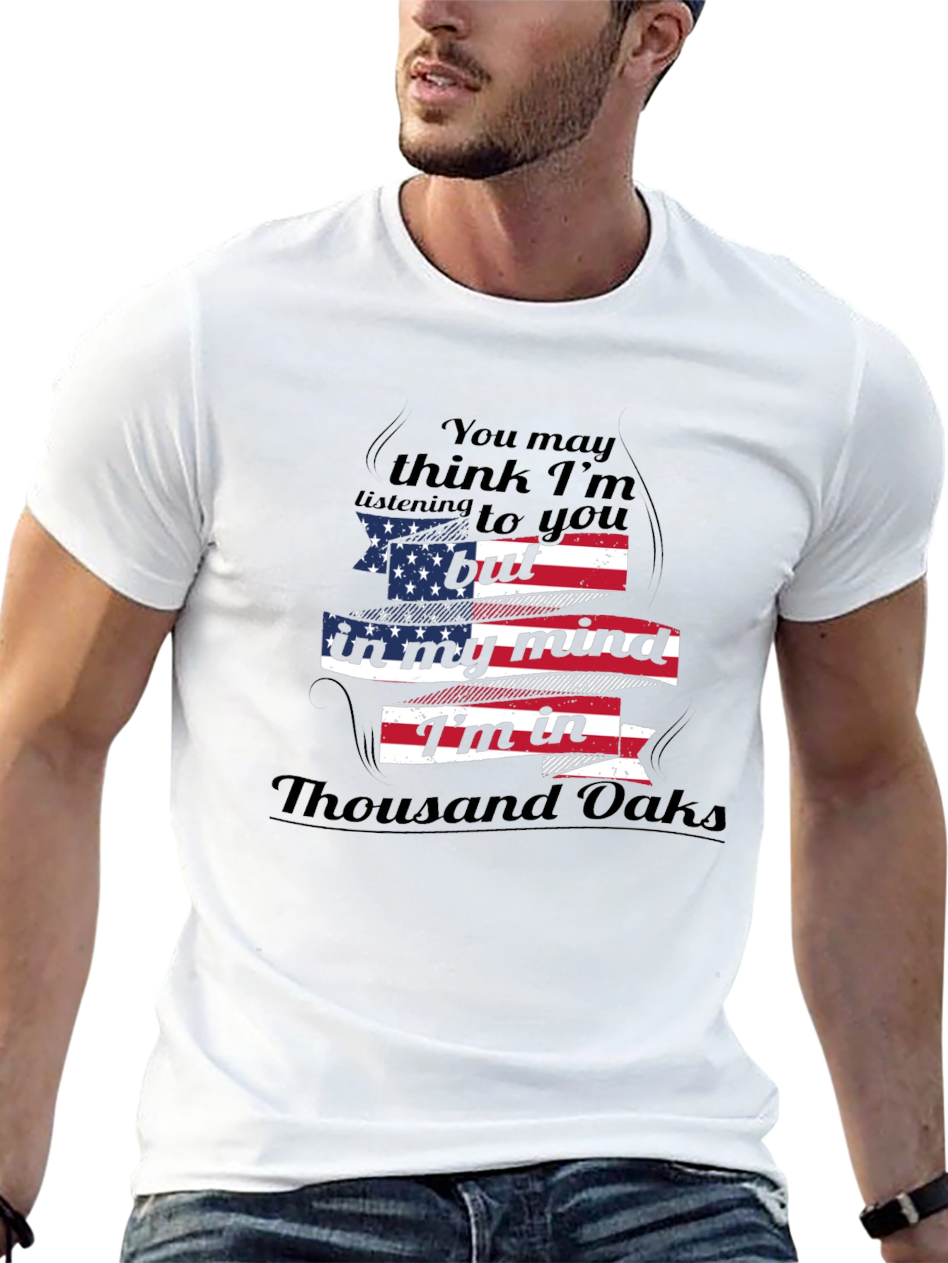 Thousand Oaks Mind T-Shirt Patriotic