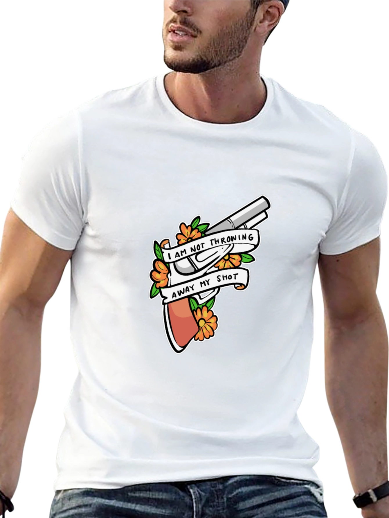 Shot Tattoo Graphic T-Shirt