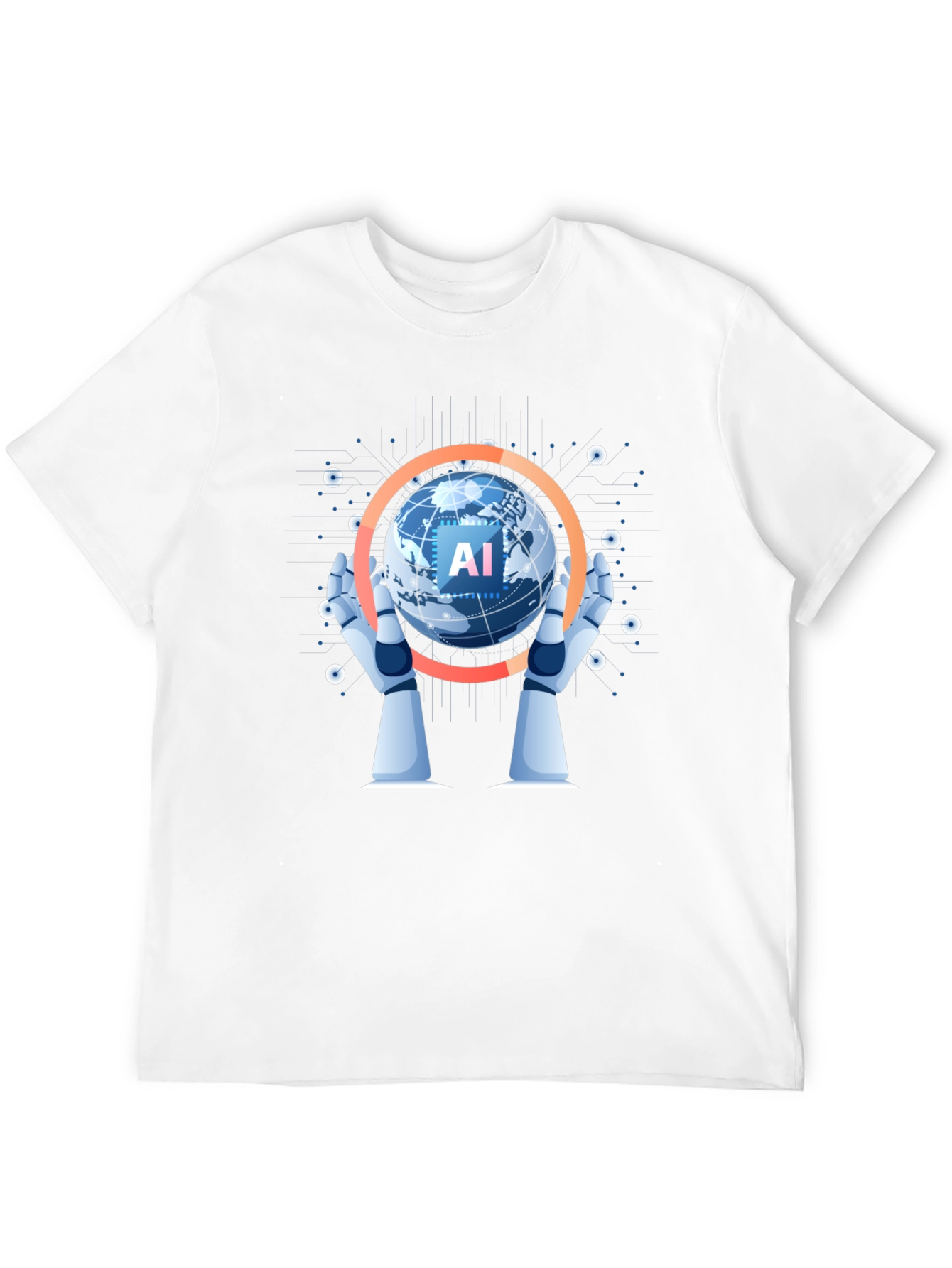 AI World Graphic T-Shirt