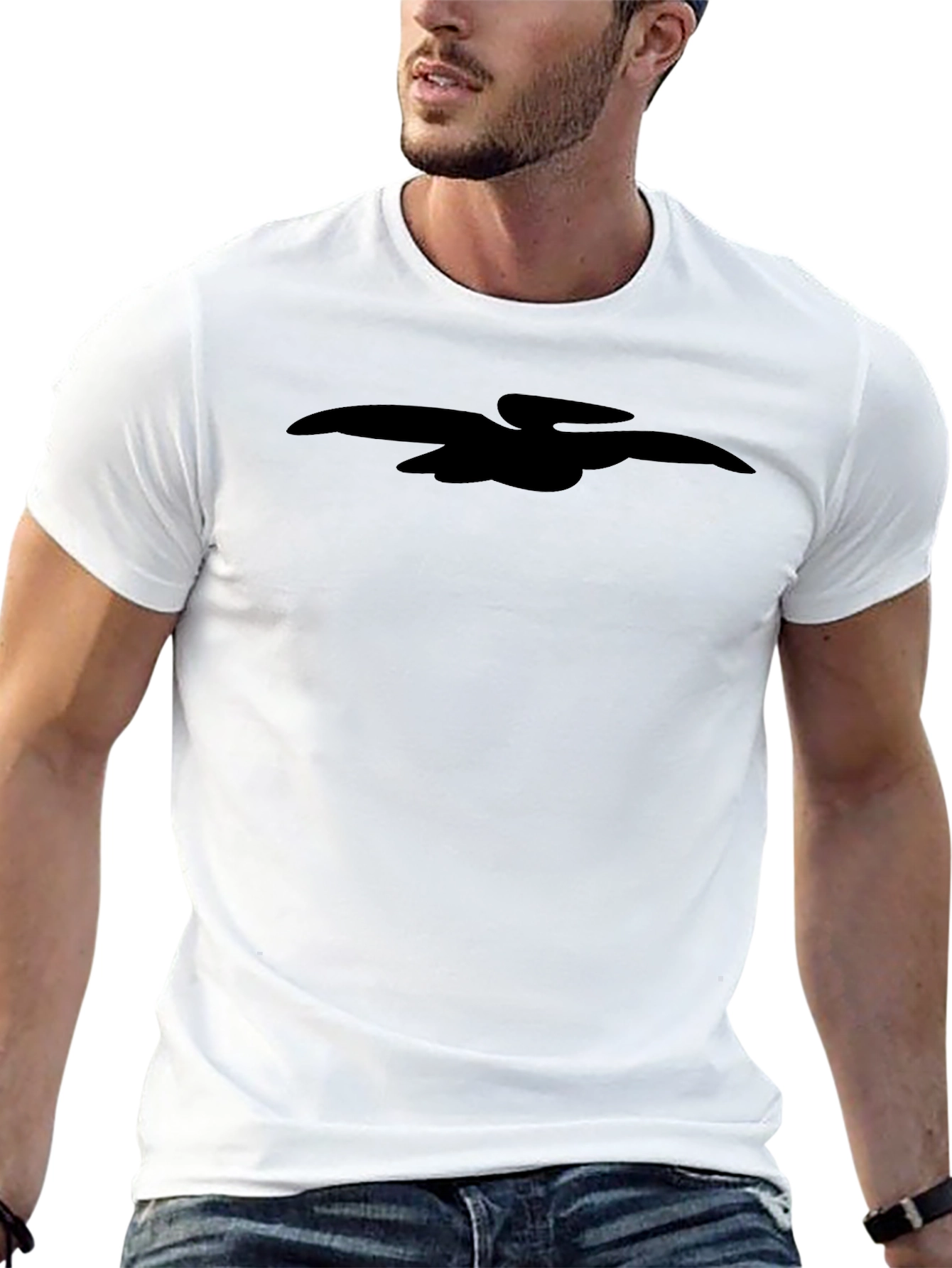 Black Bird Silhouette T-Shirt