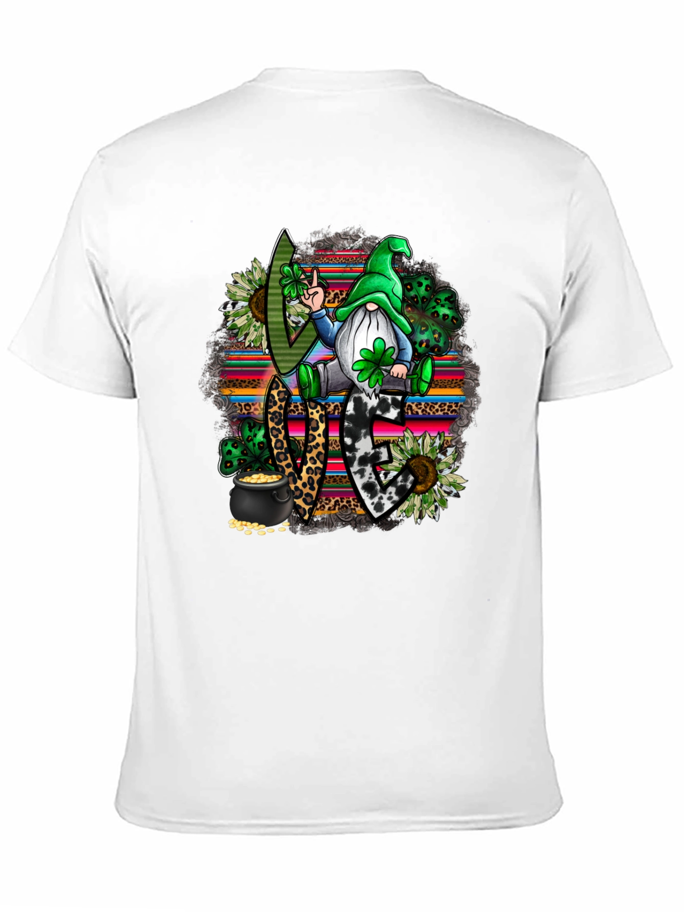 St. Patricks Day Gnome Love T-Shirt