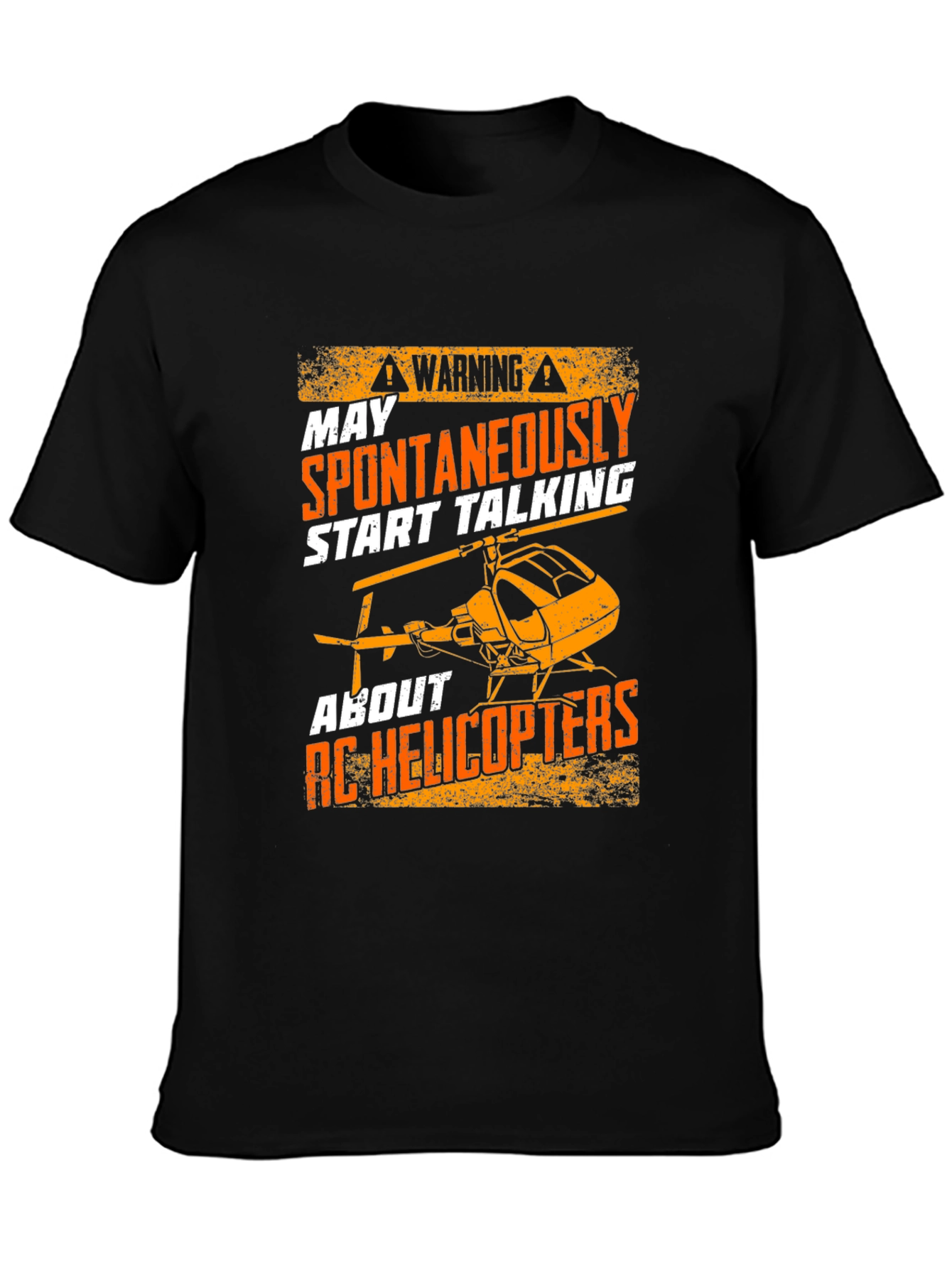 RC Helicopter T-Shirt - Spontaneously Talking