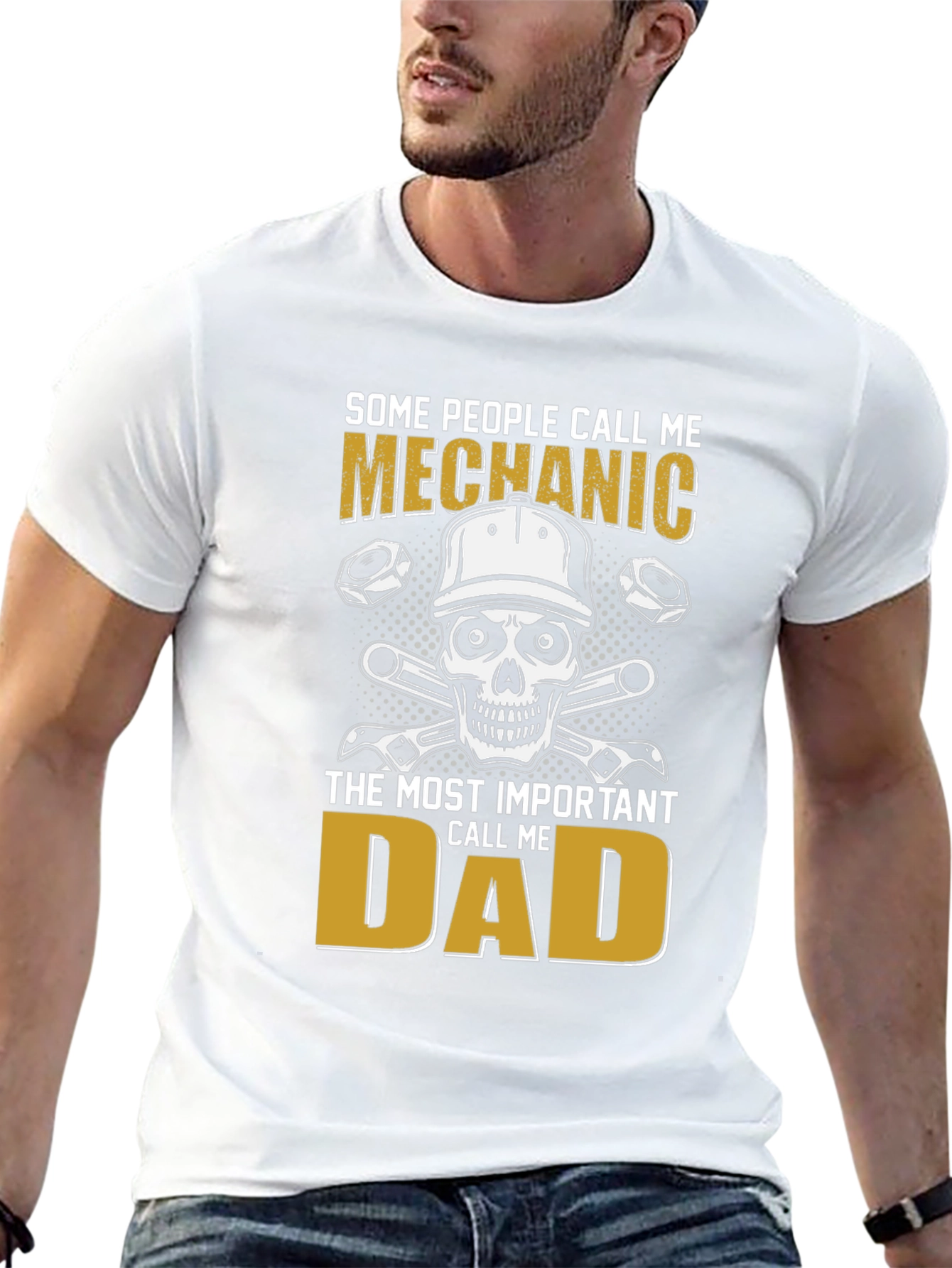 Mechanic Dad T-Shirt
