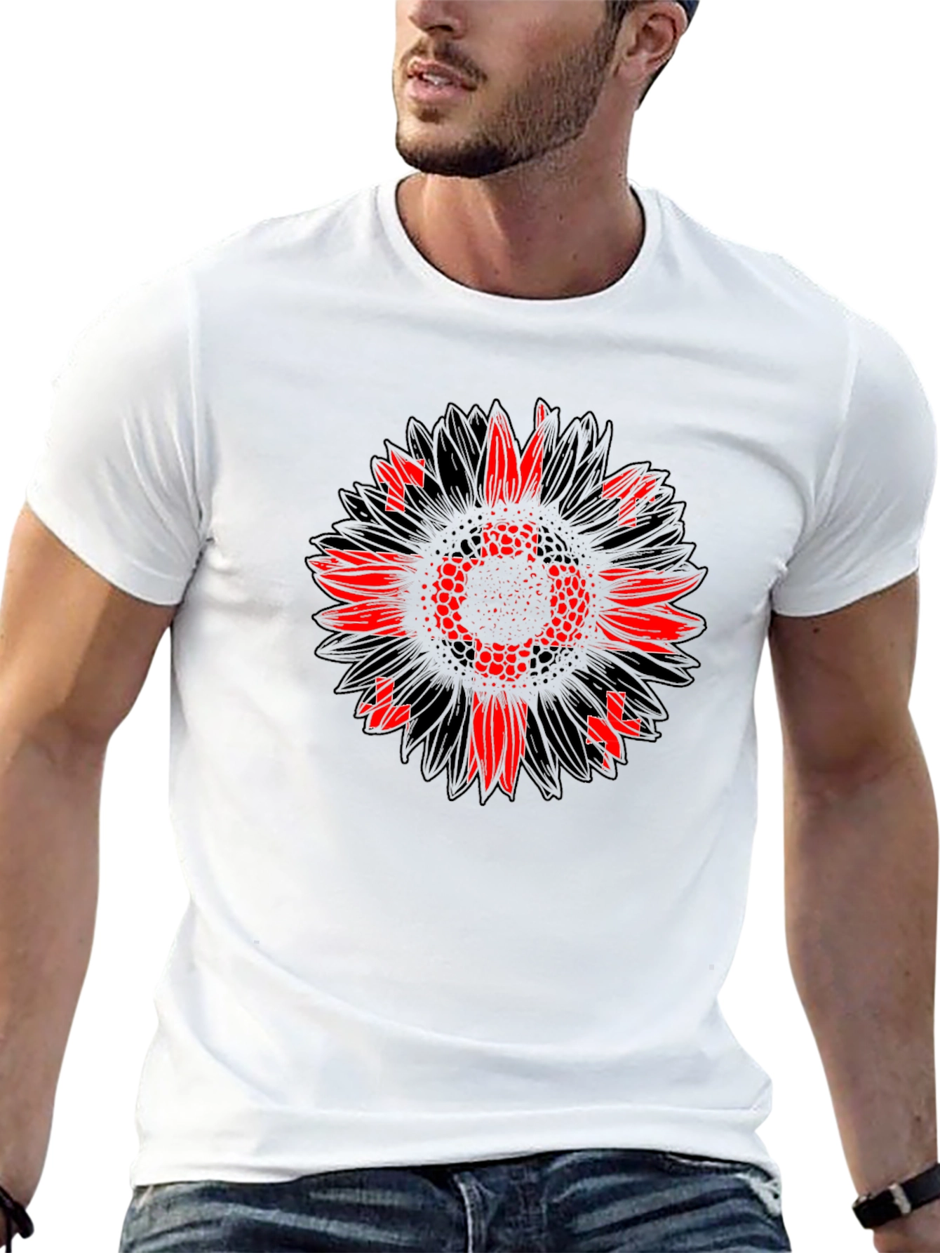 Floral Maryland Flag T-Shirt