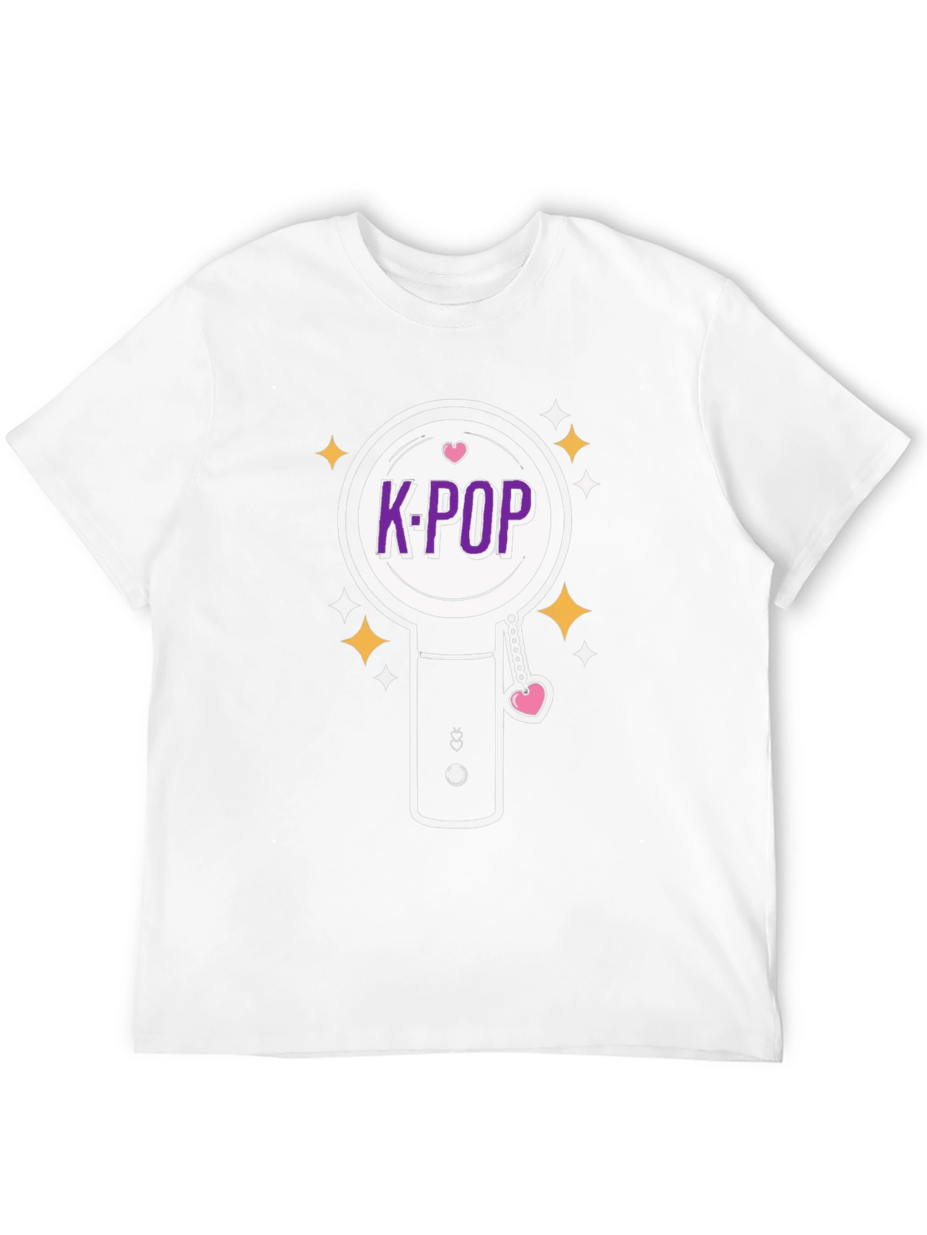 K-Pop T-Shirt - Light Stick Design