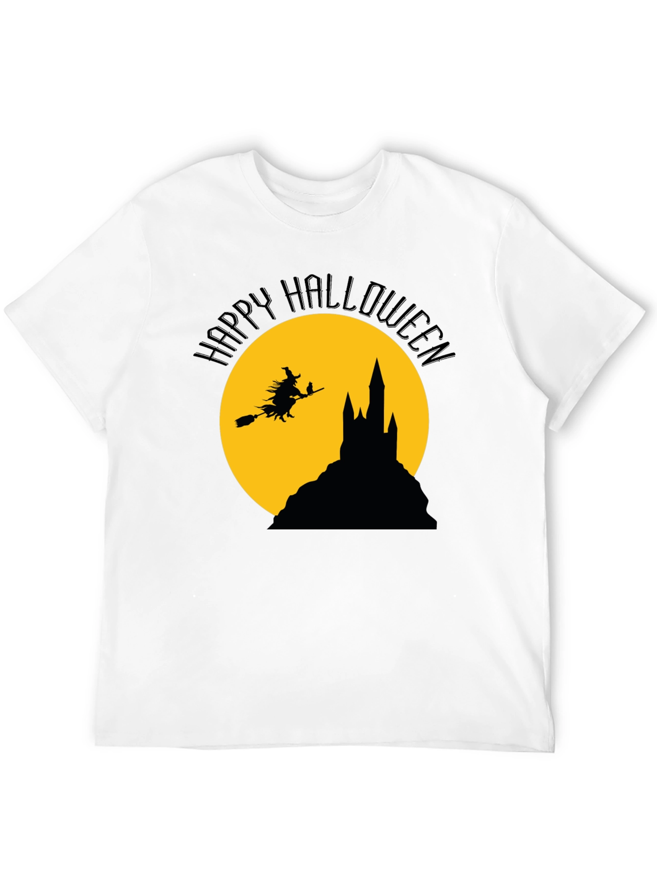 Happy Halloween Witch Castle T-Shirt