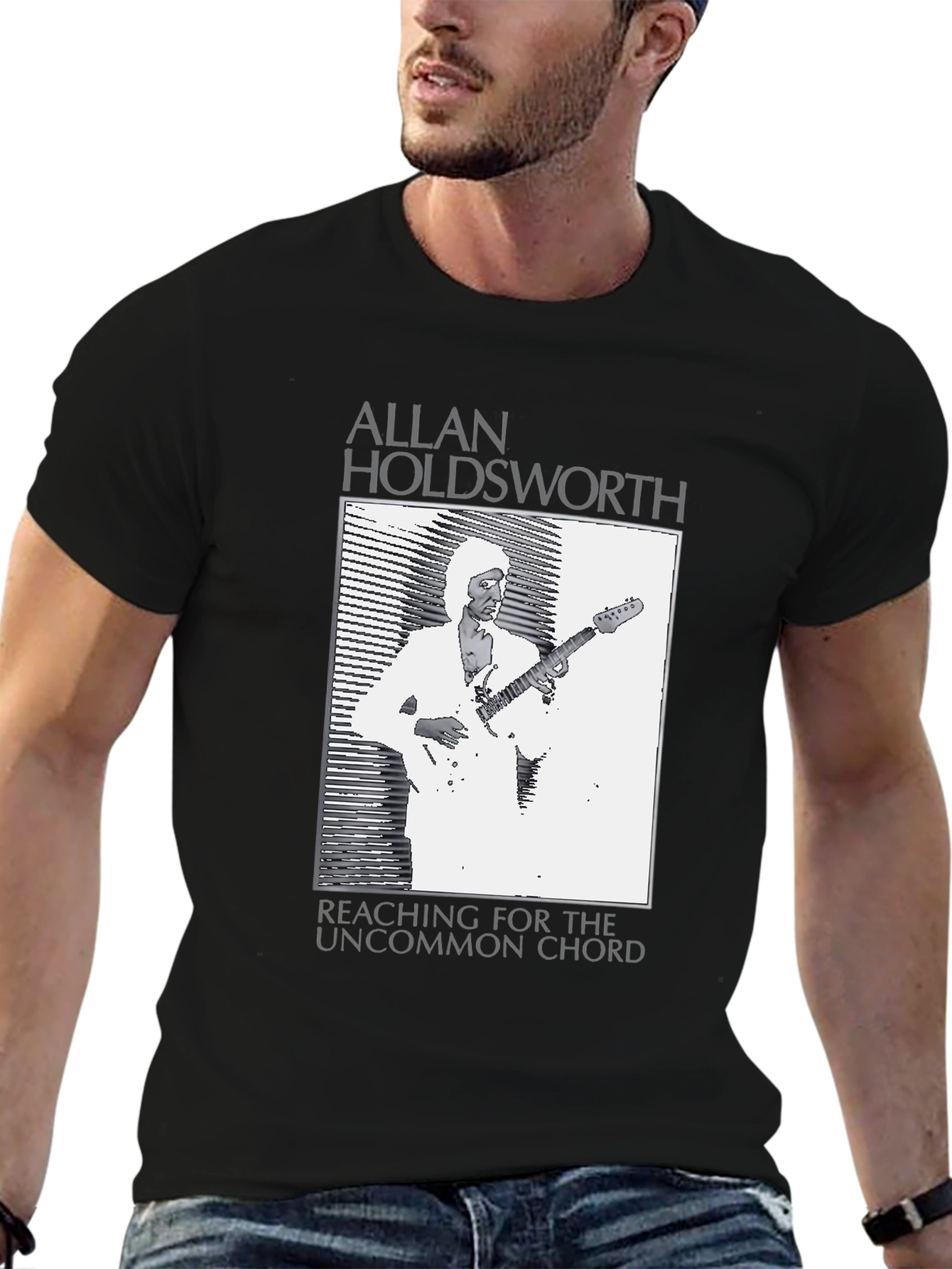 Allan Holdsworth Guitarist Graphic T-Shirt