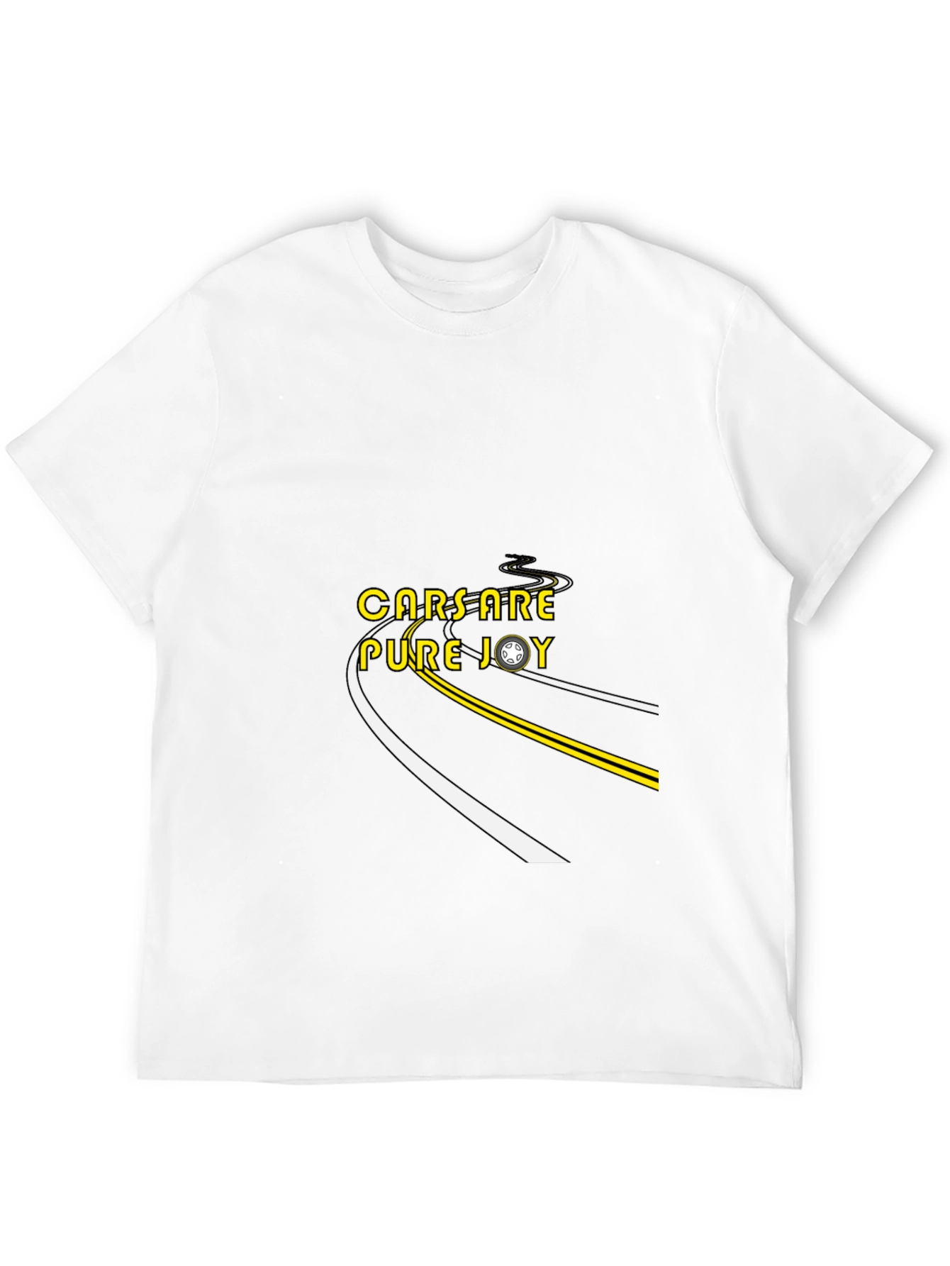Cars Are Pure Joy T-Shirt - Black