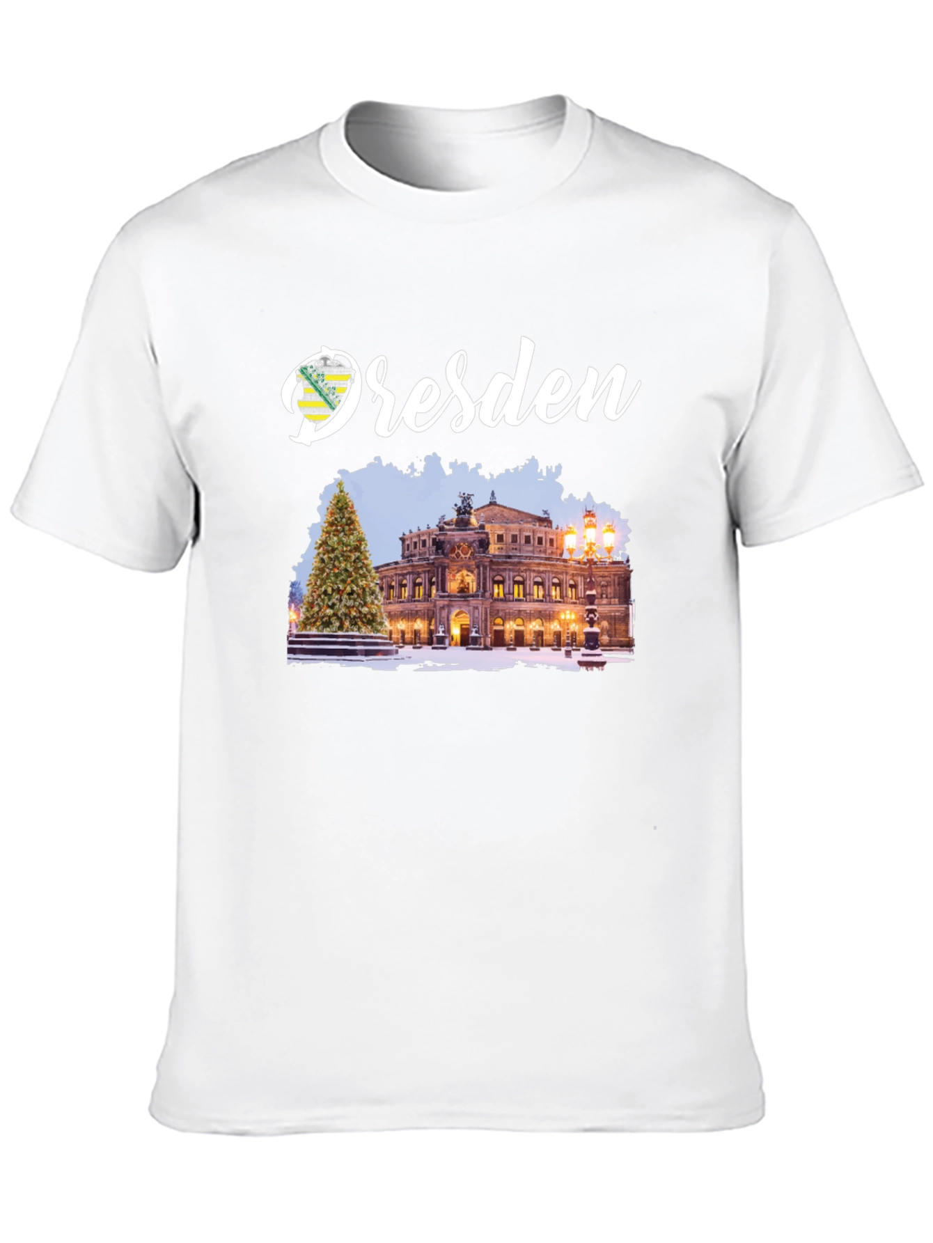 Dresden Germany T-Shirt: Semperoper Christmas