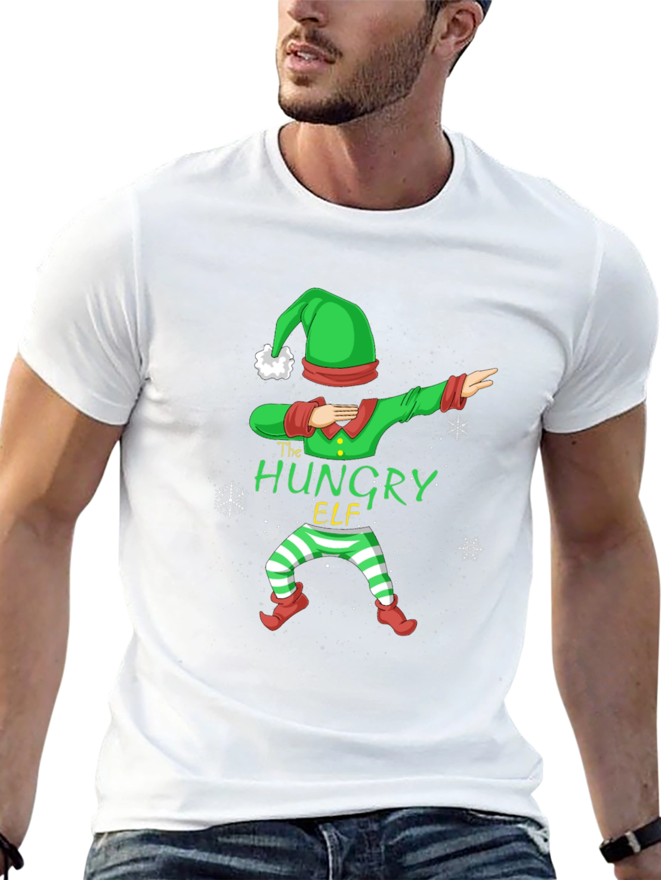 Hungry Elf Dab Black T-Shirt