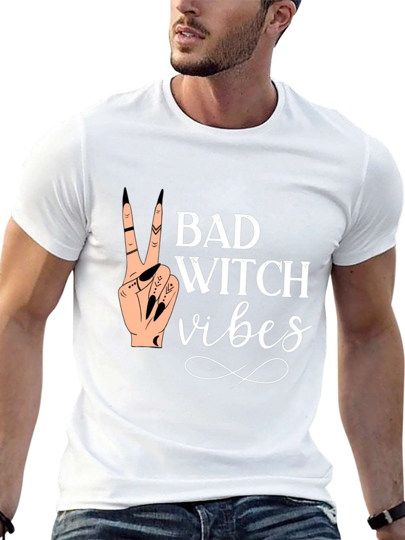 Bad Witch Vibes Graphic T-Shirt