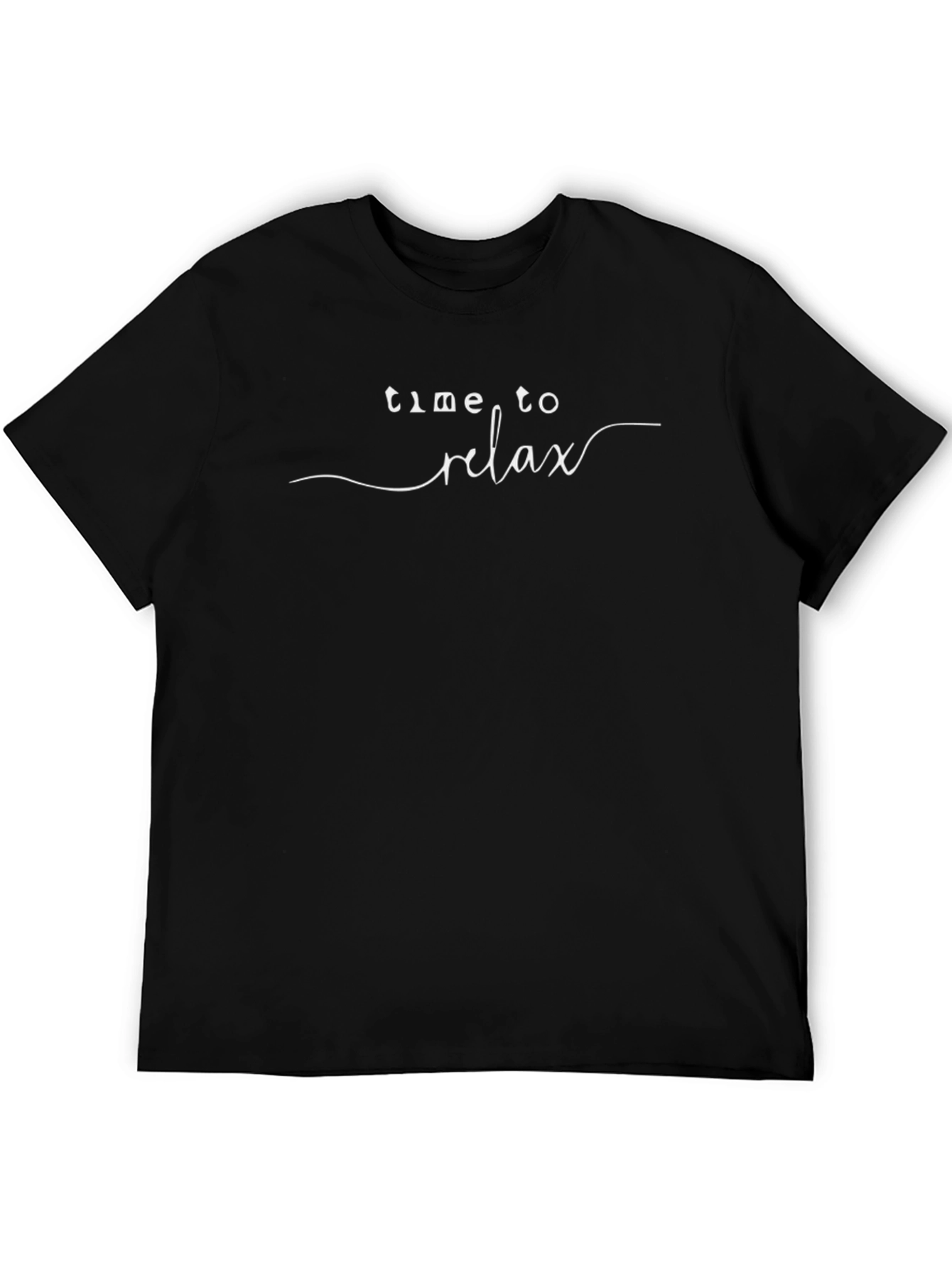 Time to Relax Graphic Tee - Stylish Comfort