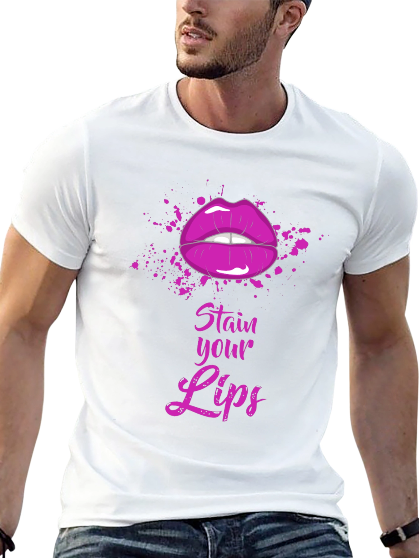 Stain Your Lips Graphic Tee
