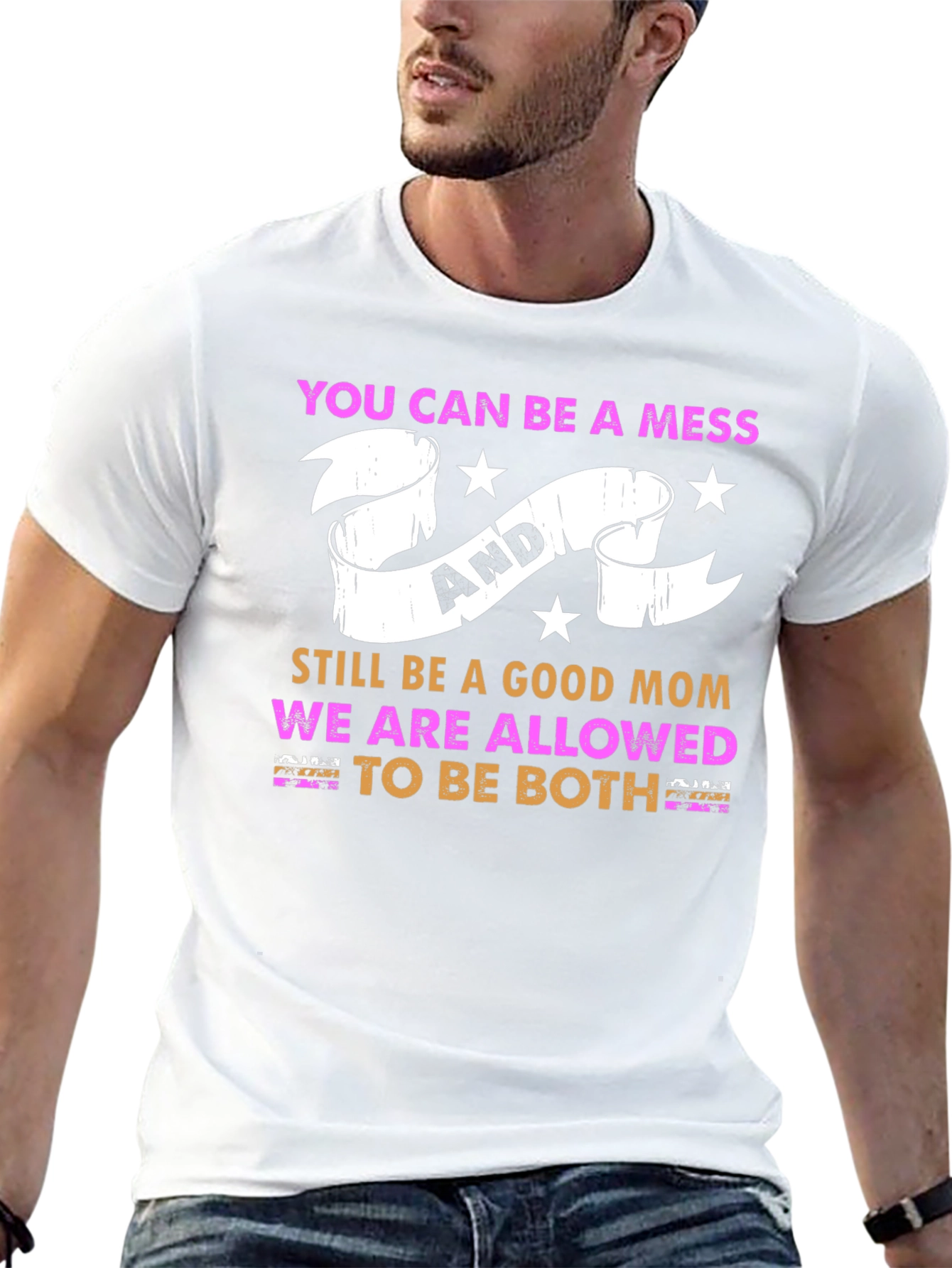 Messy Mom Graphic T-Shirt