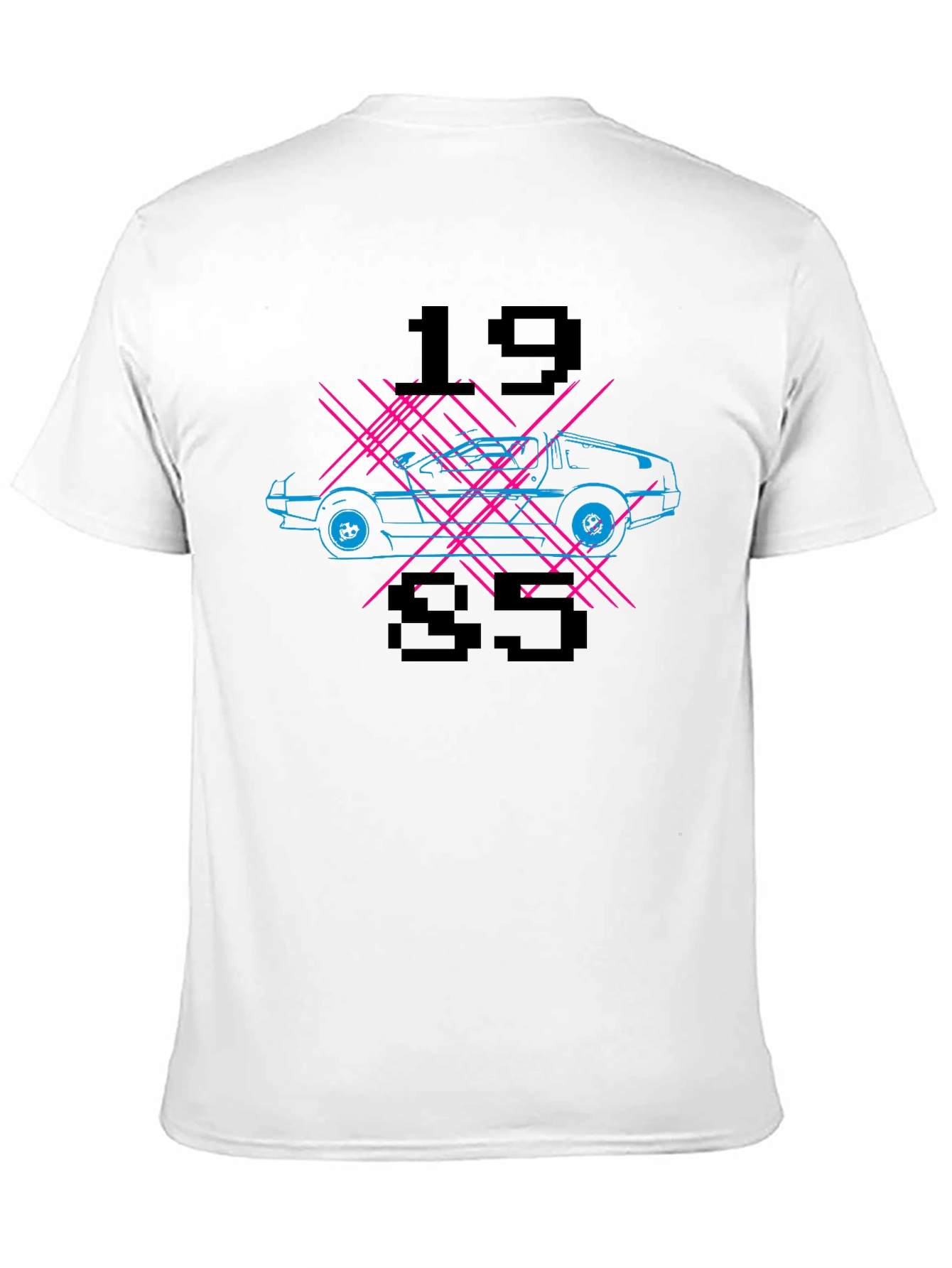 Retro 1985 Car Graphic T-Shirt