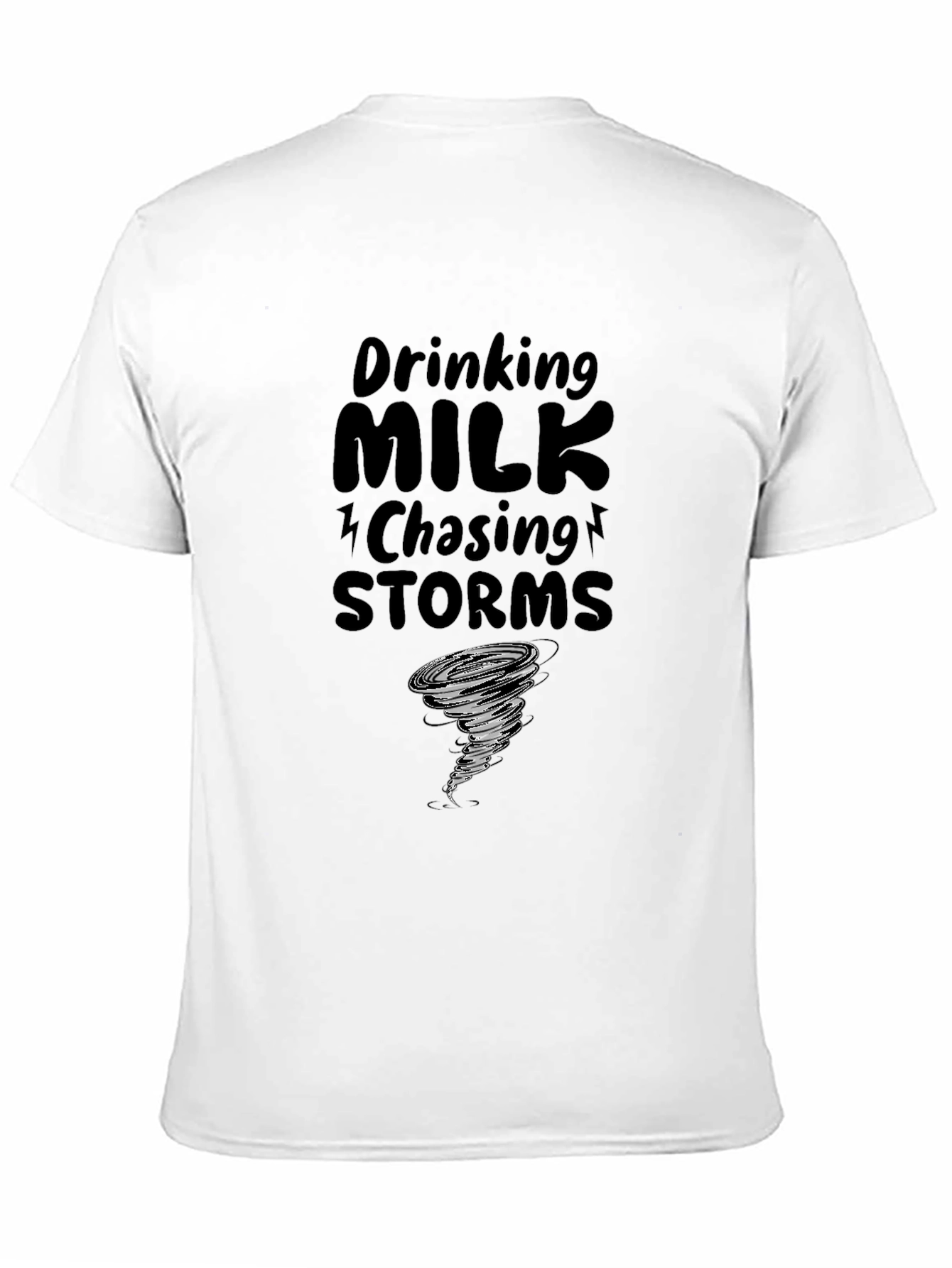 Drinking Milk Chasing Storms Graphic Tee