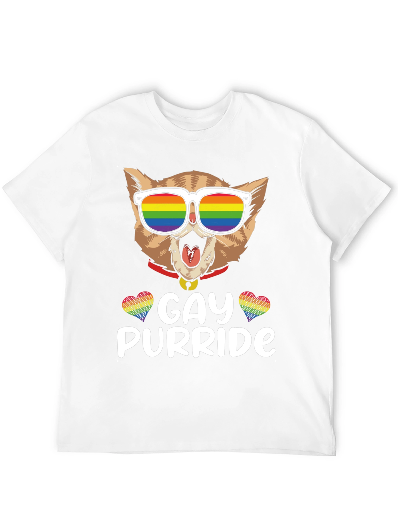 Gay Purride Cat T-Shirt